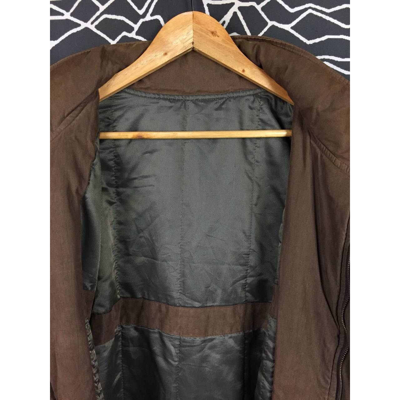 Adolfo Dominguez × Vintage Adolfo Dominguez Brown Utility Field Coat Size 48 Size US M / EU 48-50 / 2 - 4 Thumbnail