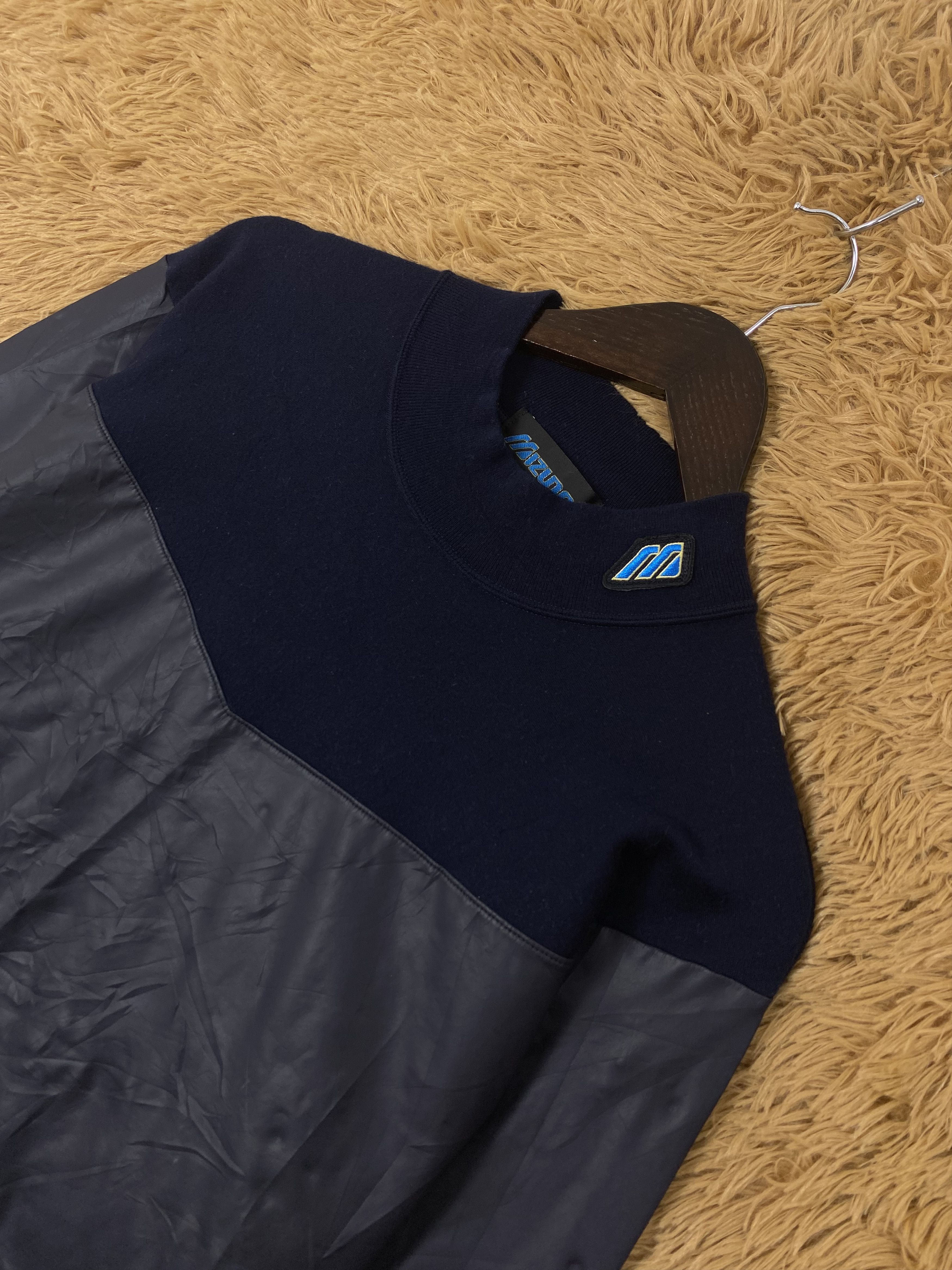 Mizuno Vintage Mizuno Long Sleeve Jersey PJ2494 Size US M / EU 48-50 / 2 - 2 Thumbnail