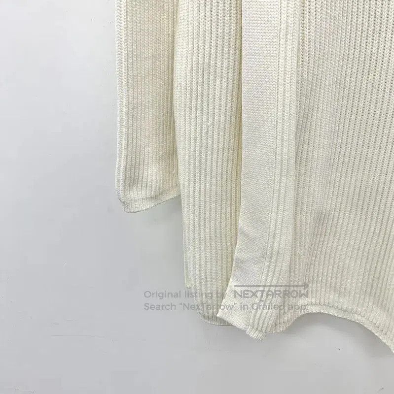 Max Mara MaxMara White Cotton Women's Cardigan . Size L / US 10 / IT 46 - 4 Thumbnail