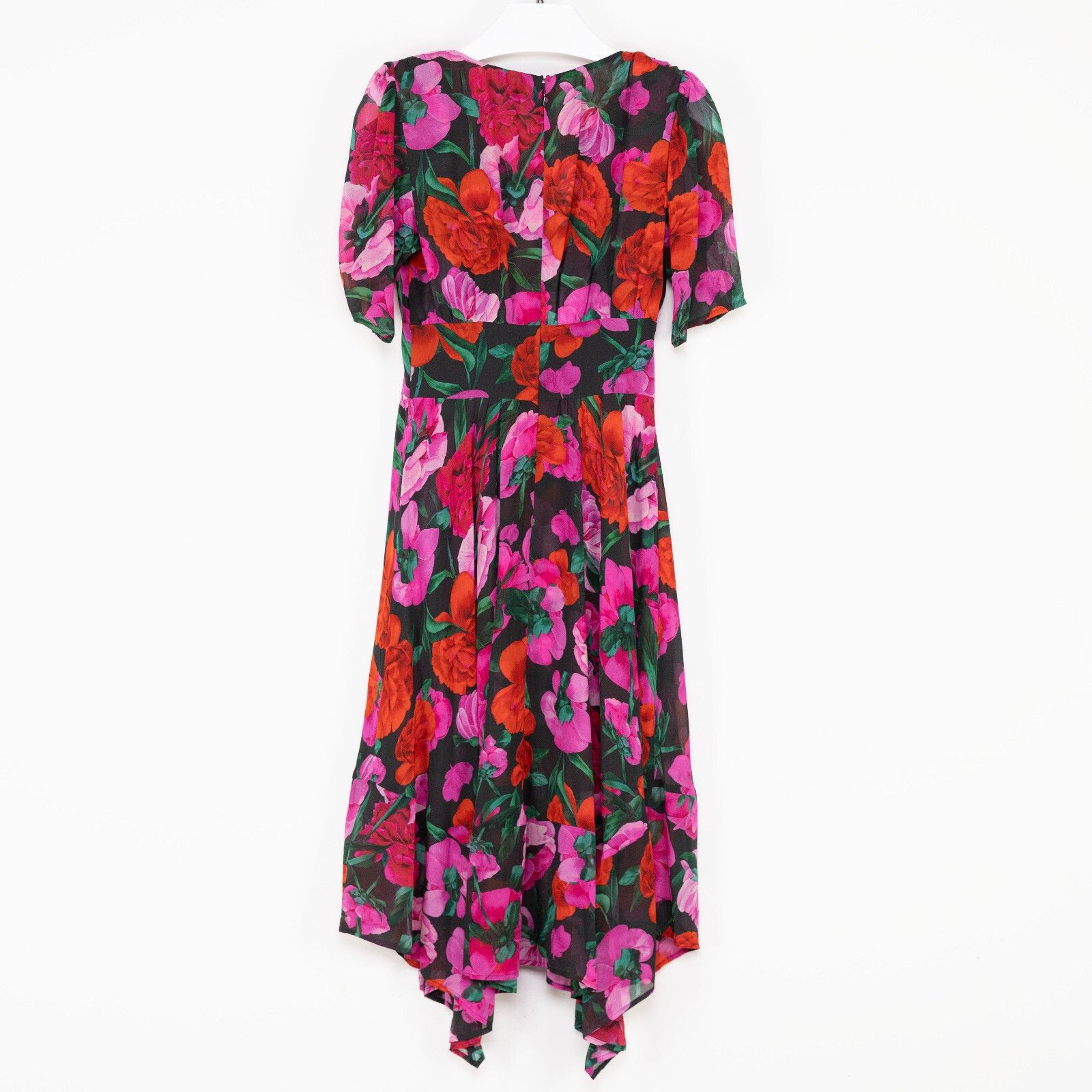 The Kooples The Kooples Dolce Vita Silk Floral Print Dress Multi Size 0 Size XS / US 0-2 / IT 36-38 - 4 Thumbnail