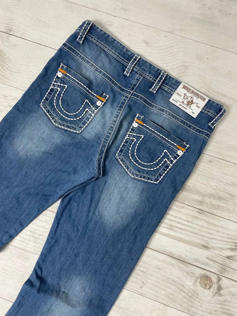 True Religion Vintage True Religion Joye Super Denim Jeans Y2K Japan Size US 36 / EU 52 - 15 Thumbnail