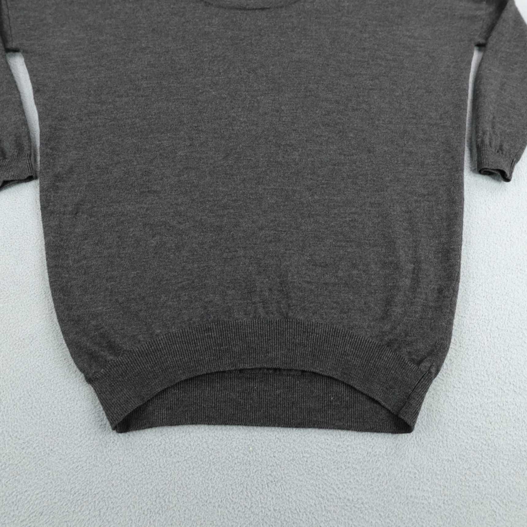 Boden VINTAGE Boden Sweater Women Size 8 Gray Wool Pullover Tunic Long Sleeve Round Neck Outdoor Regular Fit Womens Size M / US 6-8 / IT 42-44 - 3 Thumbnail
