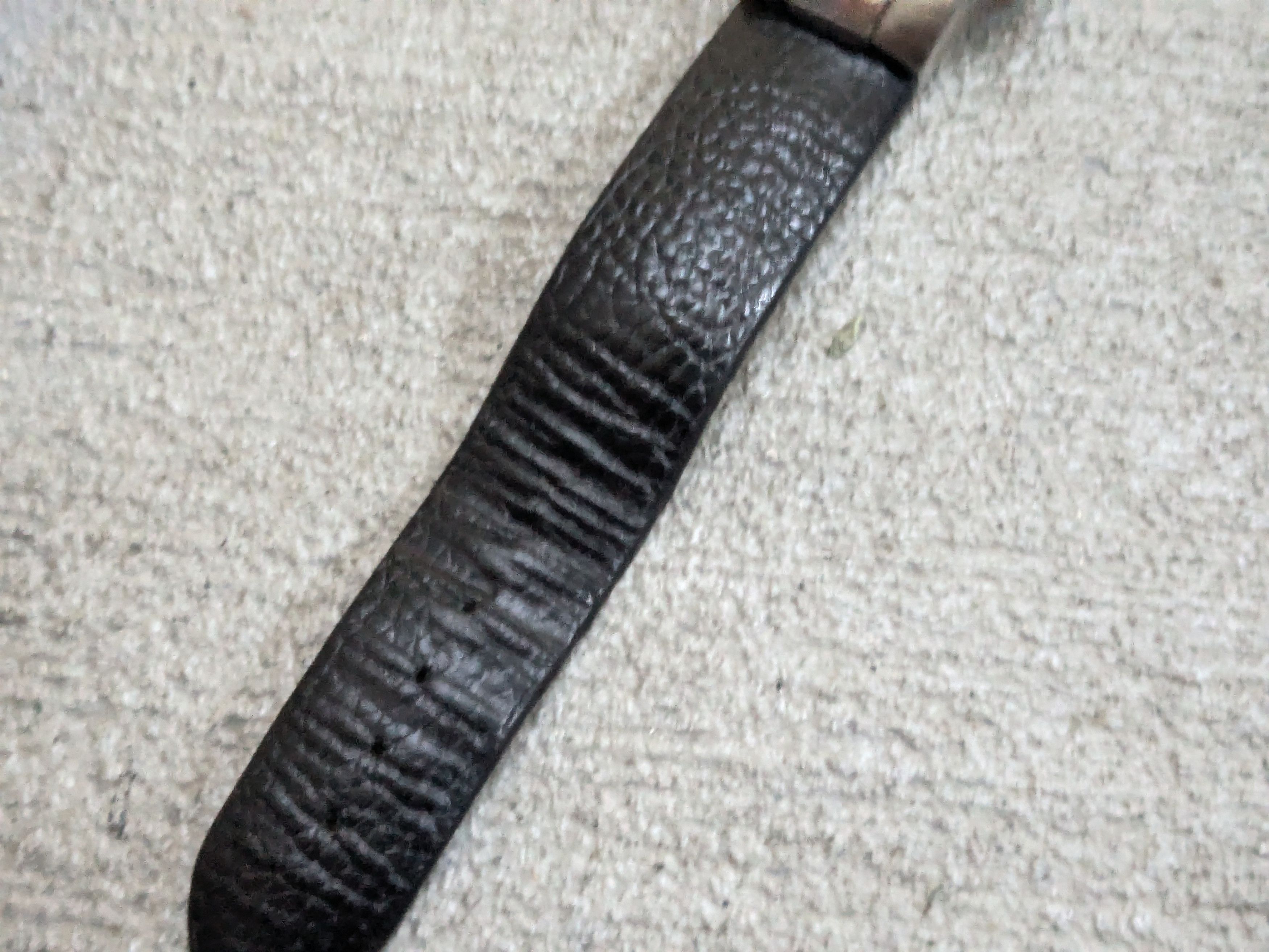 Other Phillip Stein Watch Dual Time Black Leather Avant Garde 27mm Size ONE SIZE - 12 Thumbnail