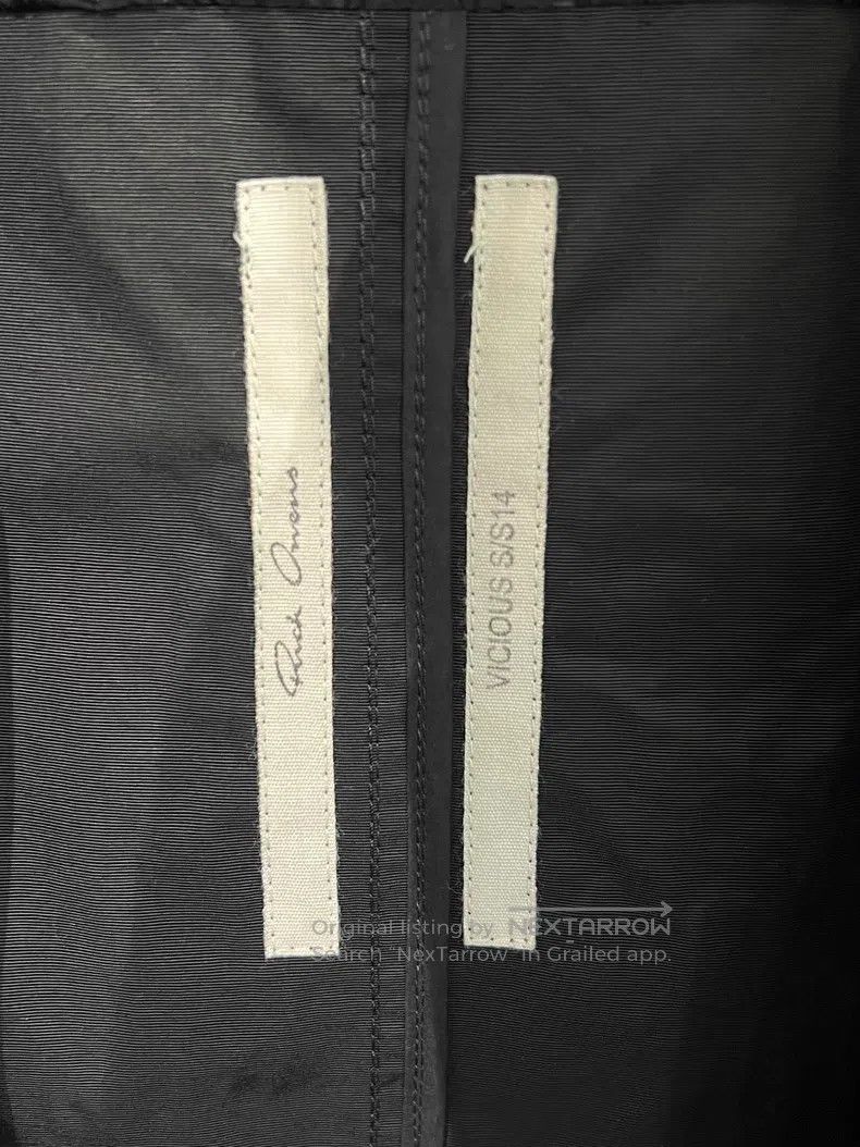 Rick Owens Rick Owens Pocket Patch Collarless Shirt Jacket Size US M / EU 48-50 / 2 - 5 Thumbnail