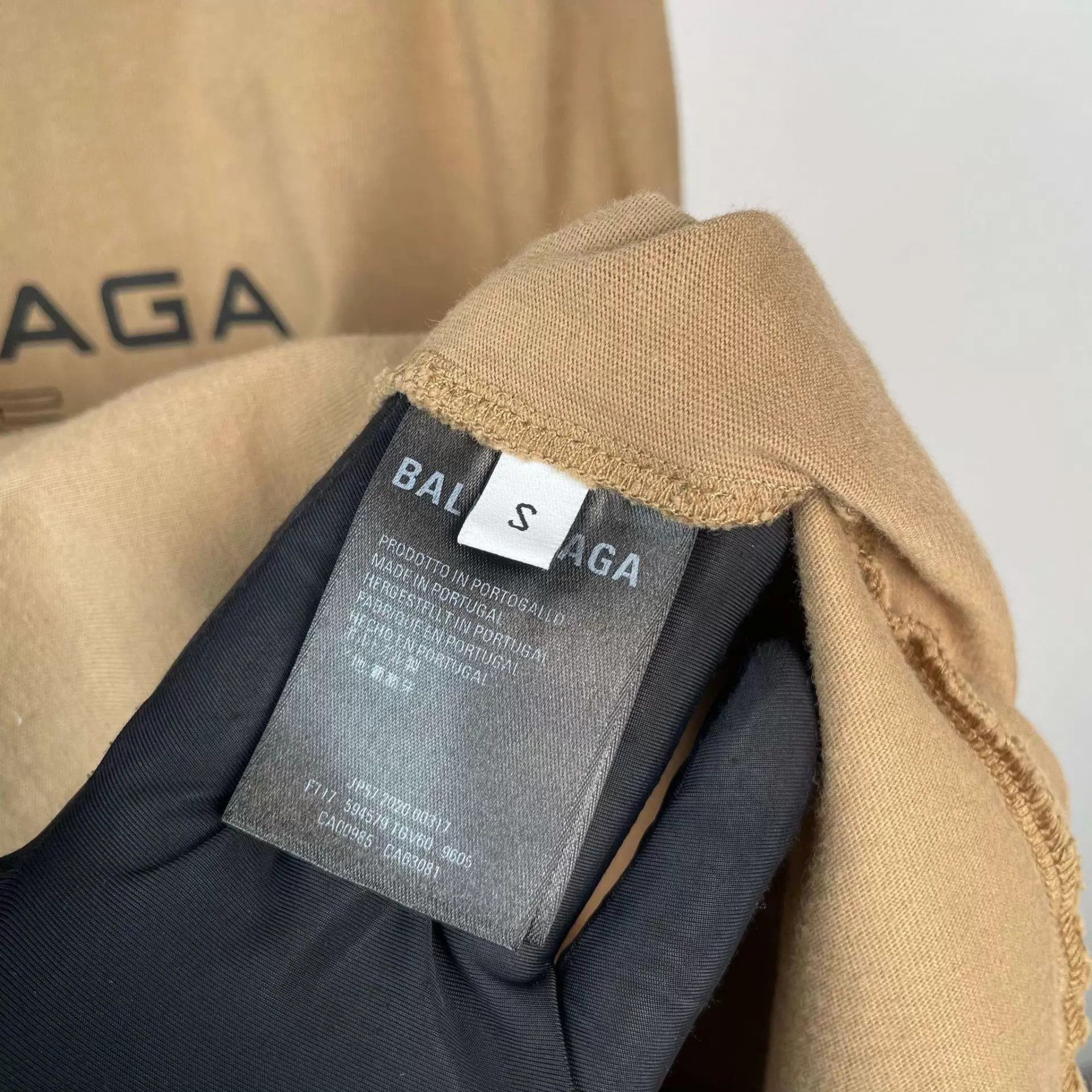 Balenciaga Balenciaga 95N Khaki SS T-shirt S Size US S / EU 44-46 / 1 - 4 Thumbnail