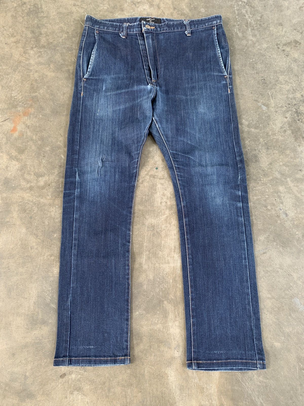CABANE de ZUCCa CABANE de ZUCCa Issey Miyake Assymetric Denim Size US 35 - 1 Thumbnail