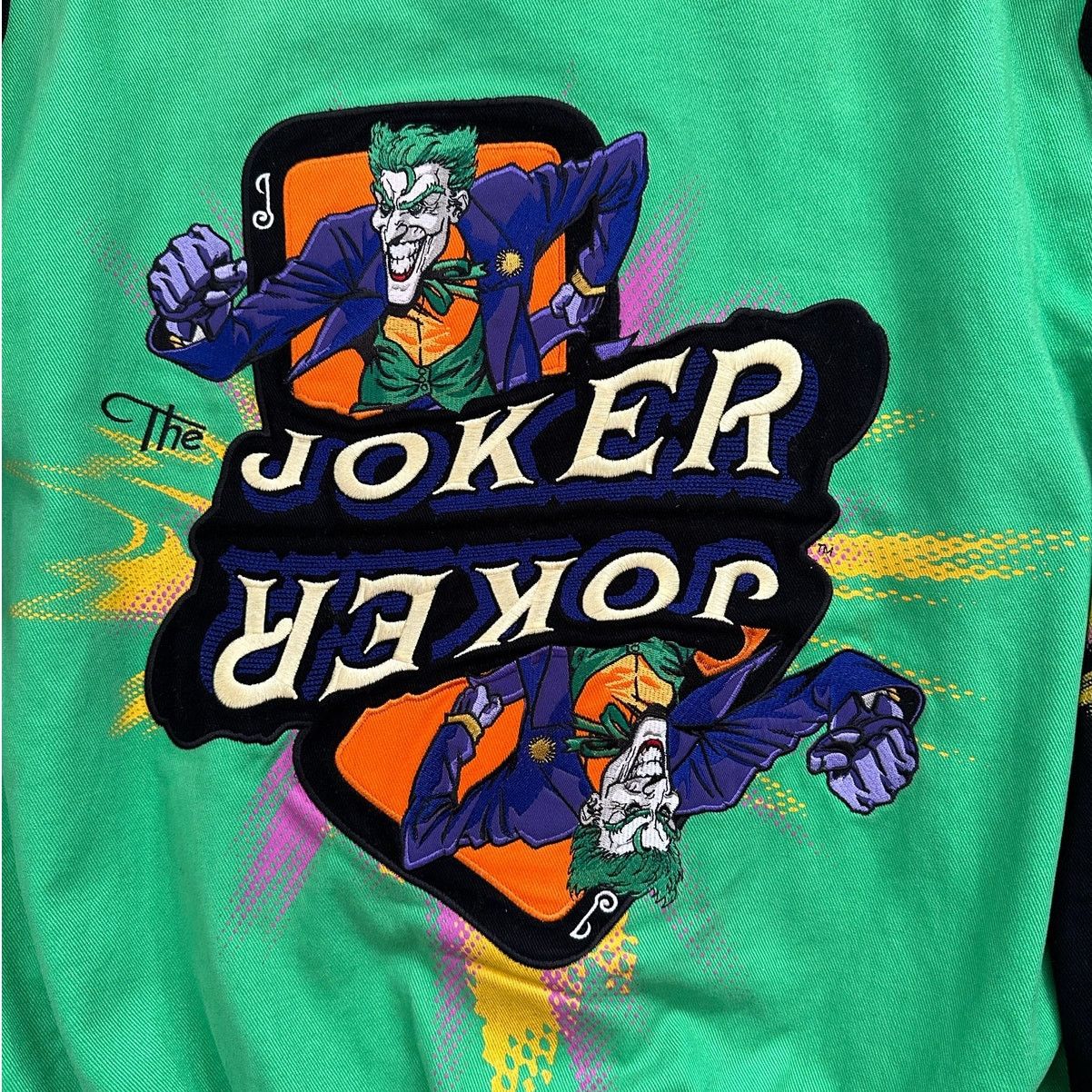 DC Comics × JH Design RARE Vintage JH Design The Joker Racing Jacket Batman XL Size US XL / EU 56 / 4 - 19 Thumbnail
