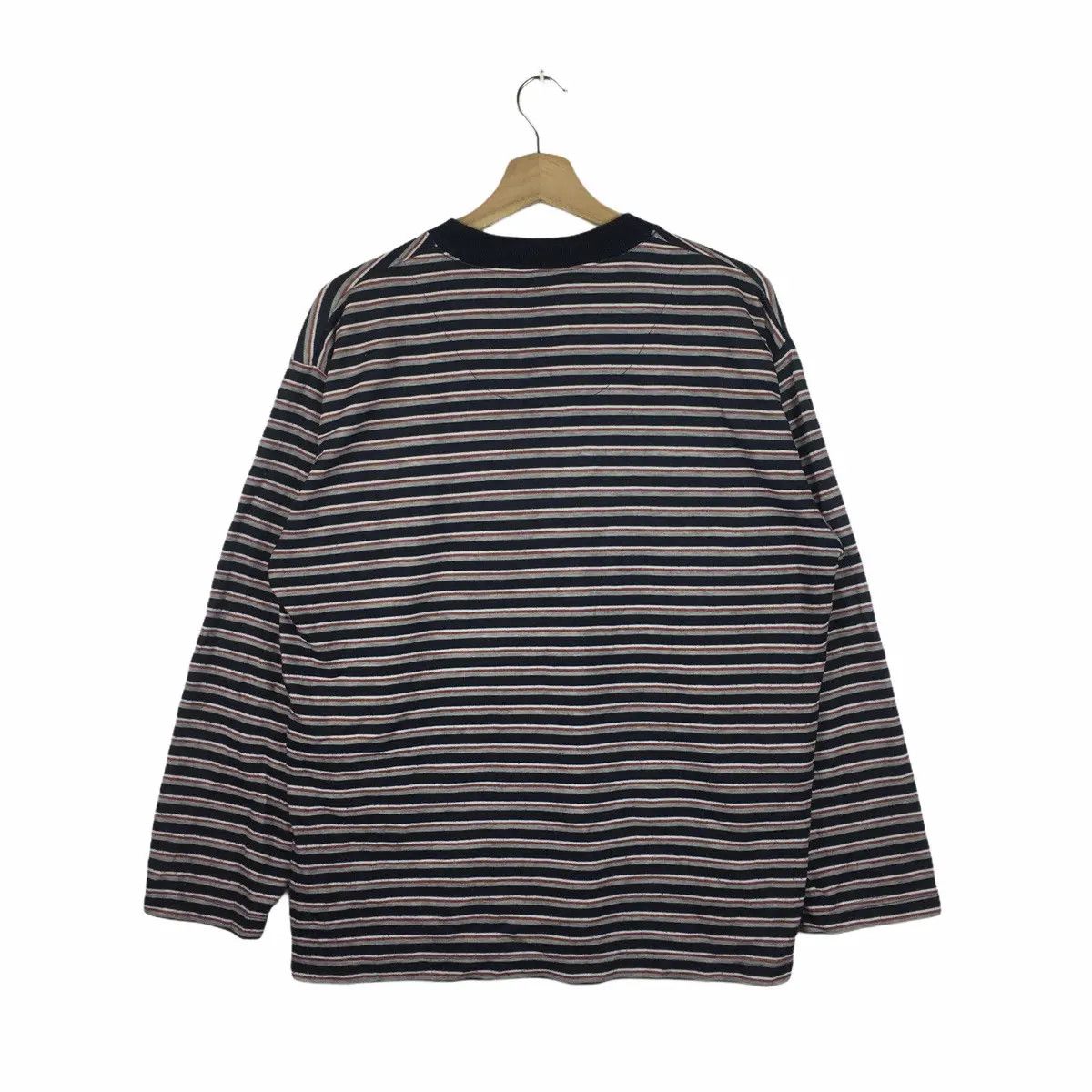 Vans Vtg VANS SPORTS Off The Wall Skateboard Striped Sweatshirt Size US M / EU 48-50 / 2 - 5 Thumbnail