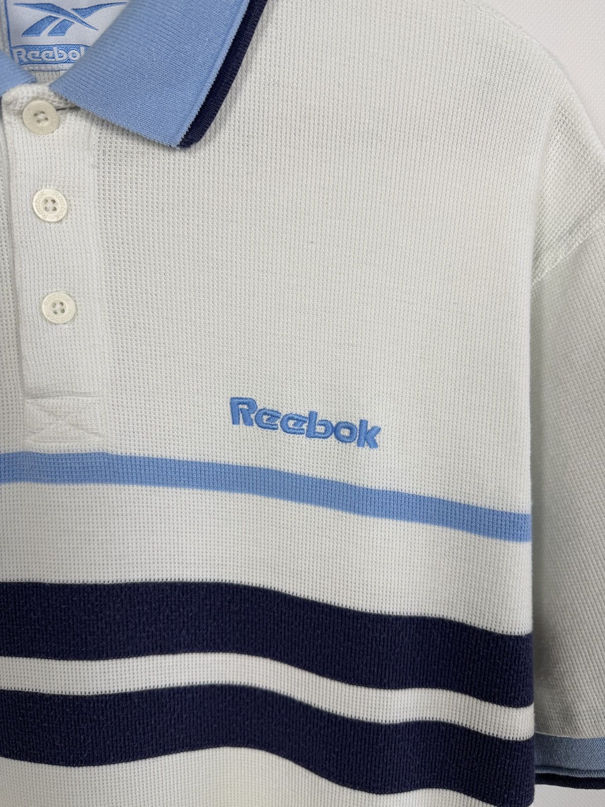 Reebok Reebok Vintage 90s Short Sleeve Polo Shirt Retro Size M Size US M / EU 48-50 / 2 - 6 Thumbnail