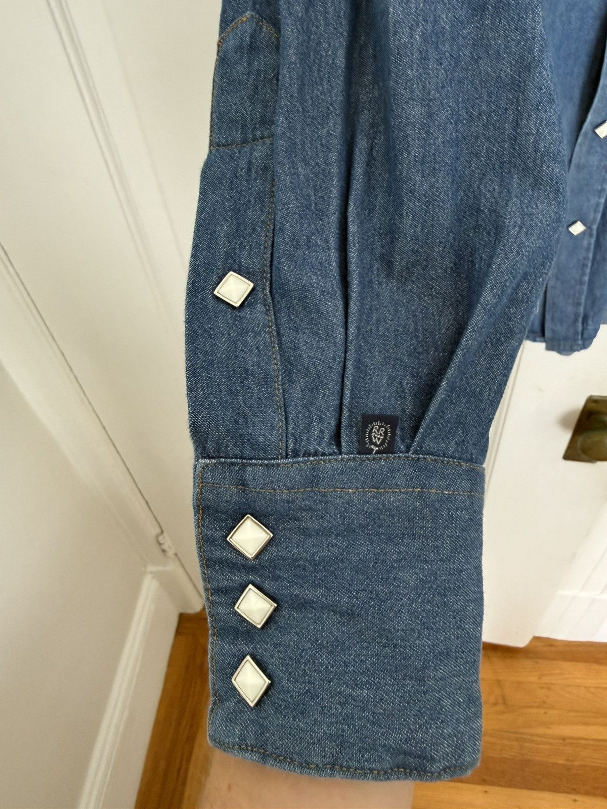 Vintage Vintage western denim button-up Size US L / EU 52-54 / 3 - 5 Thumbnail