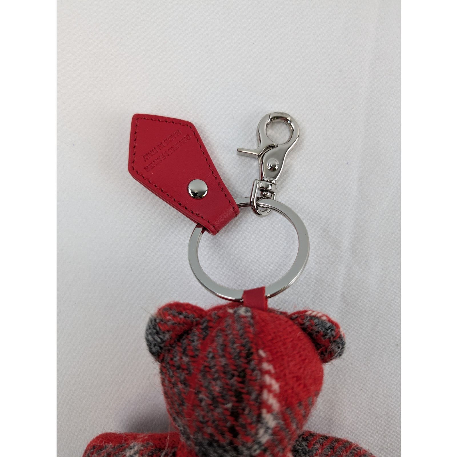 Vivienne Westwood o1rshd1 Size: OS / Teddy Bear Keyring / Bag Charm in Red Size ONE SIZE - 6 Thumbnail