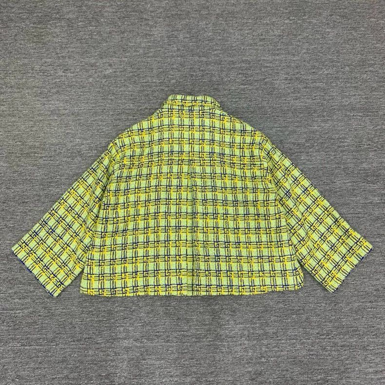 Gucci Gucci Green Plaid Woven Jacket-2505 Size M / US 6-8 / IT 42-44 - 2 Thumbnail