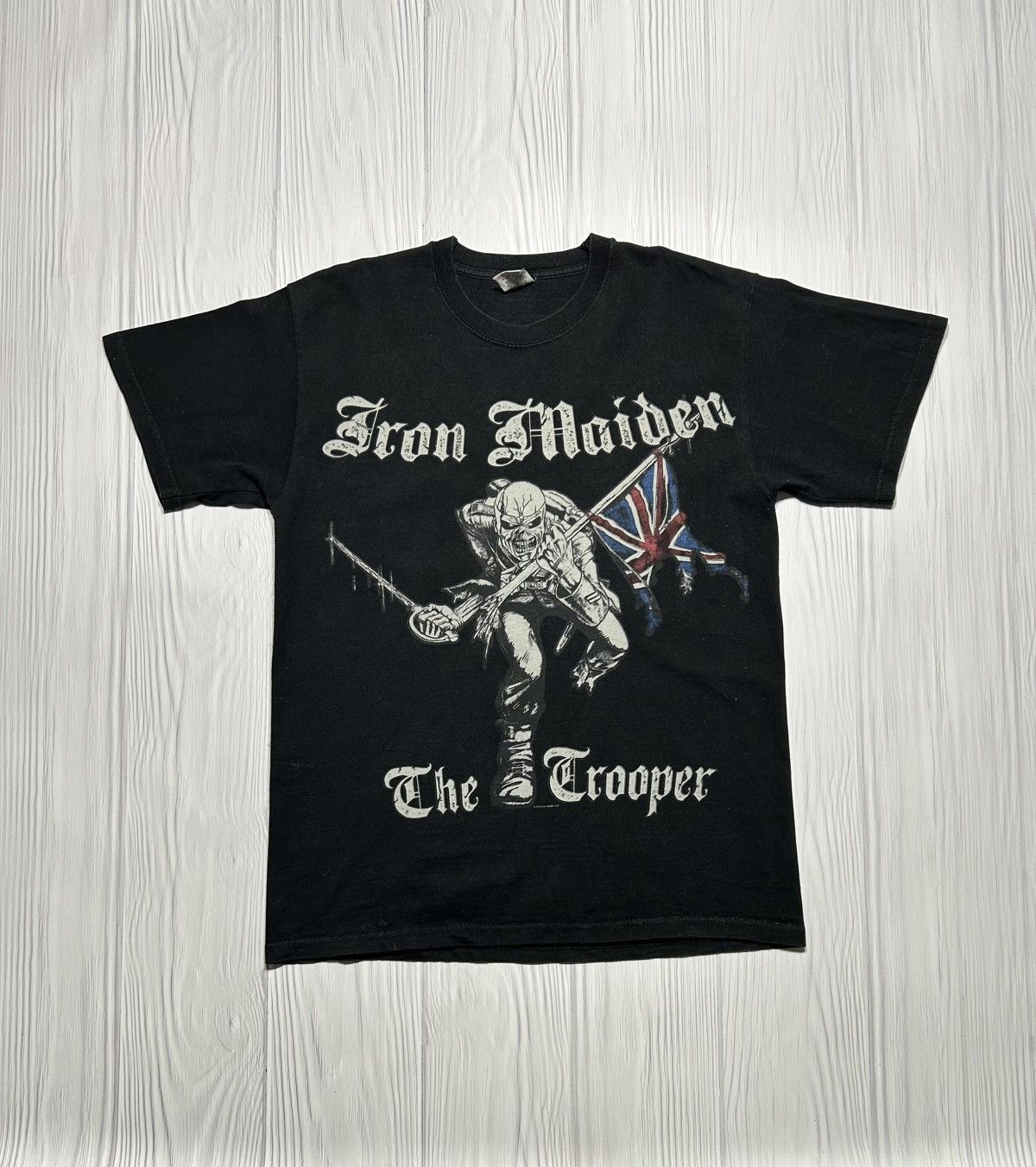 Band Tees Vintage Iron Maiden The Trooper 2010 Band T-Shirt Size US L / EU 52-54 / 3 - 1 Thumbnail