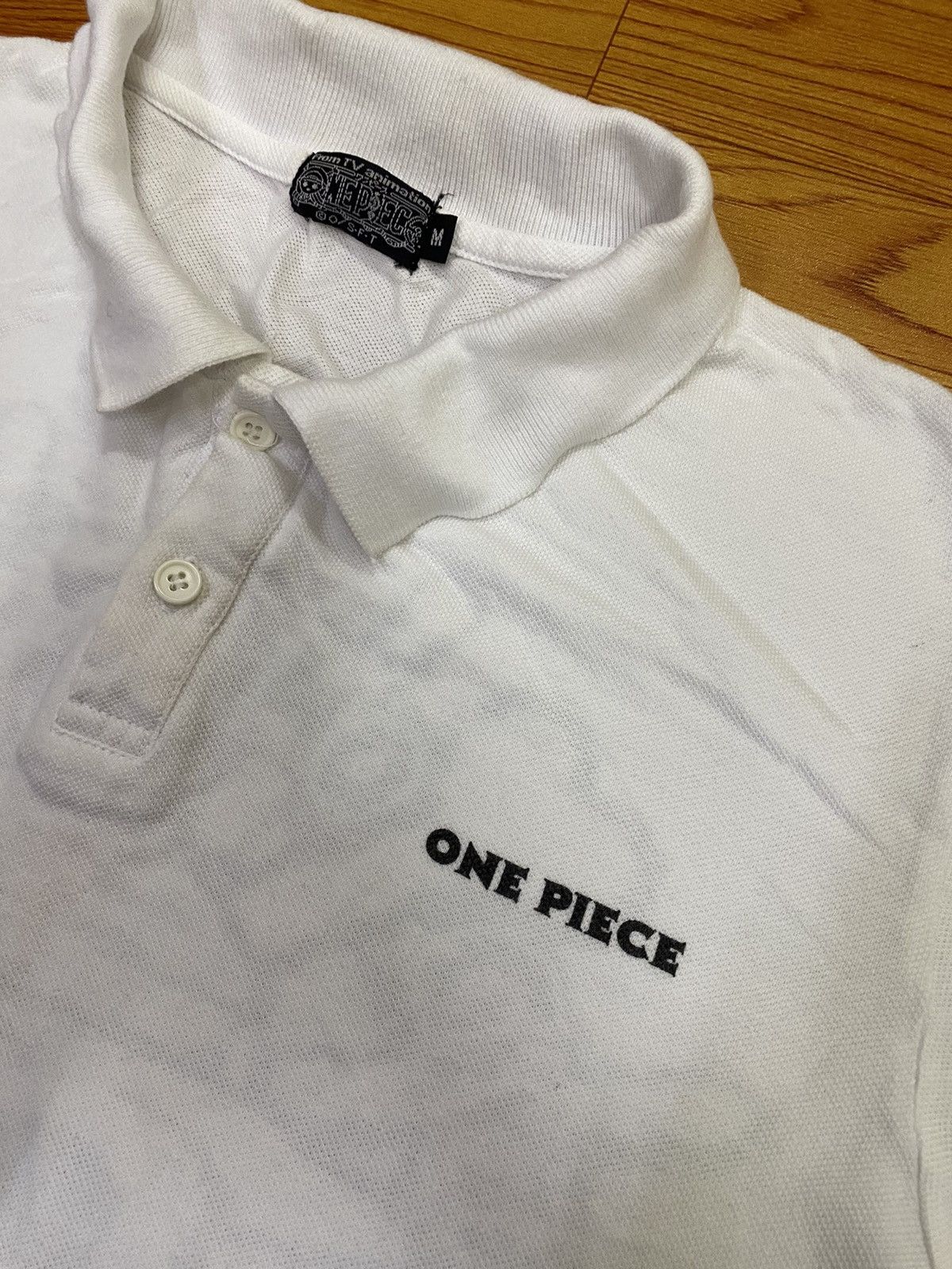 Anime × Japanese Brand × One Piece One Piece Monkey D Luffy Pirate Logo Polo Shirt Size US M / EU 48-50 / 2 - 3 Thumbnail
