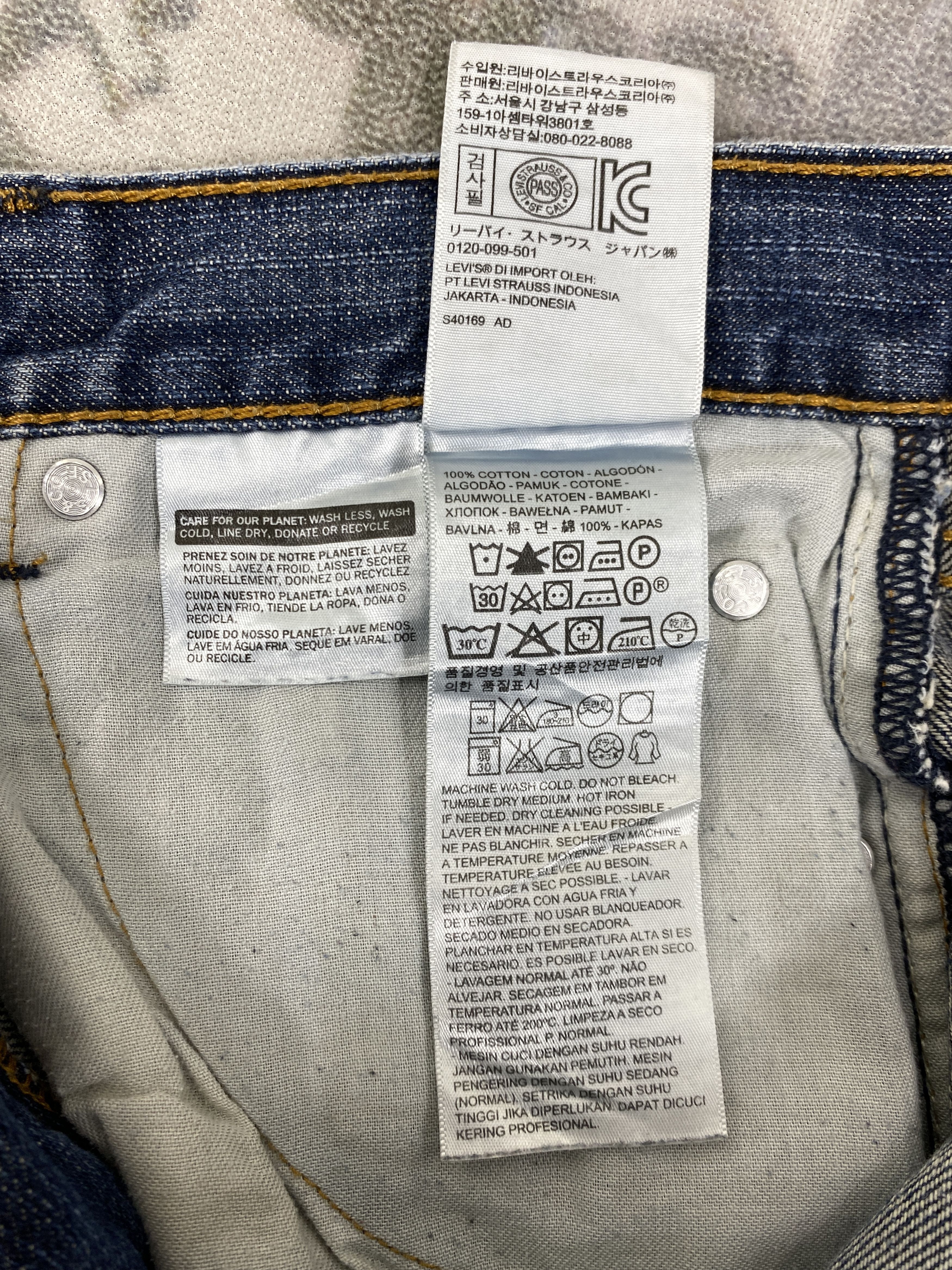 Levi's Distressed Blue Vintage Levi's 559 32x32.5 Denim -JN1969 Size US 32 / EU 48 - 10 Thumbnail