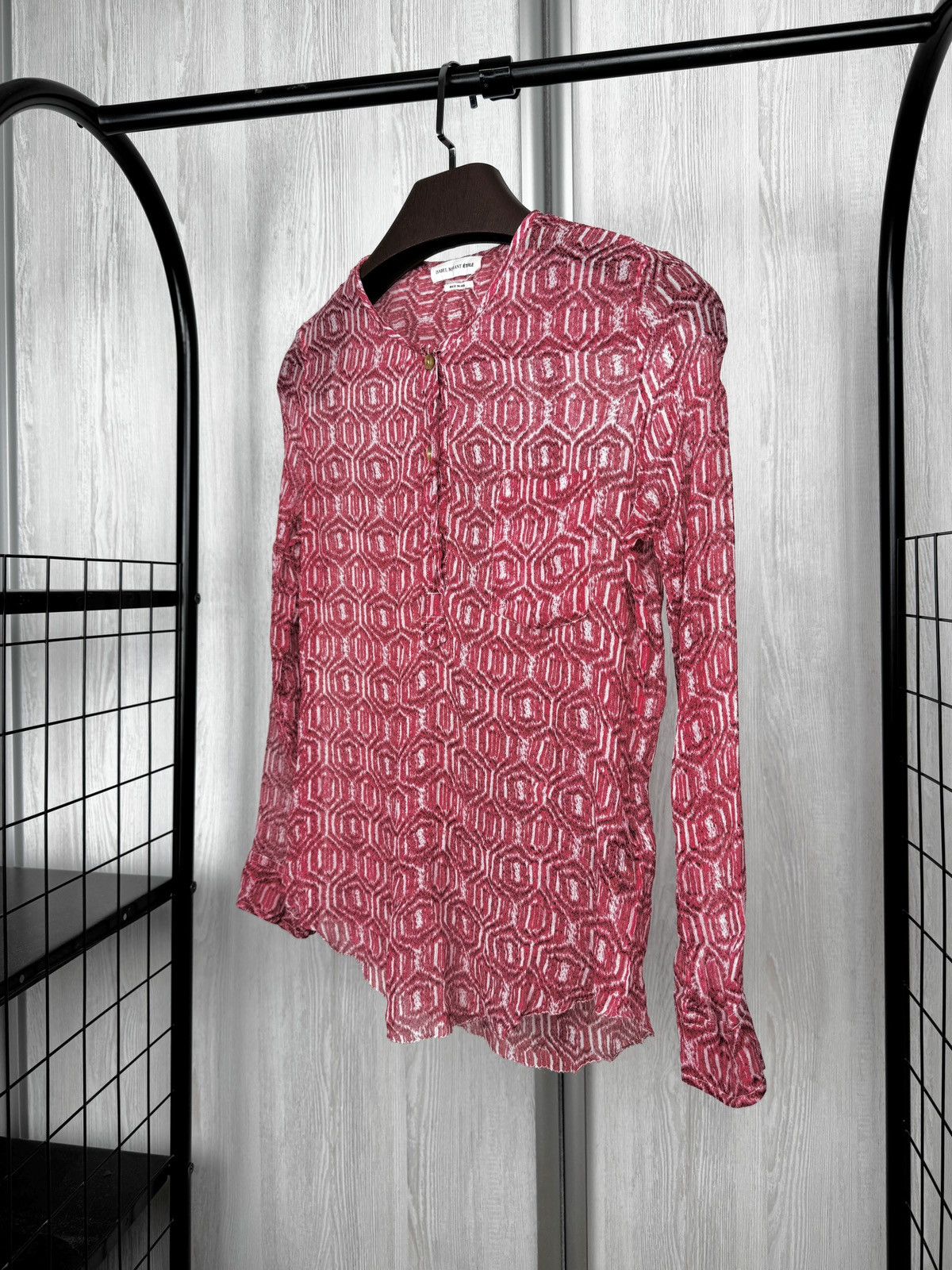 Isabel Marant Etoile Isabel Marant Etoile Parisian Bohemian Chic Silk Blouse 38 Size S / US 4 / IT 40 - 5 Thumbnail