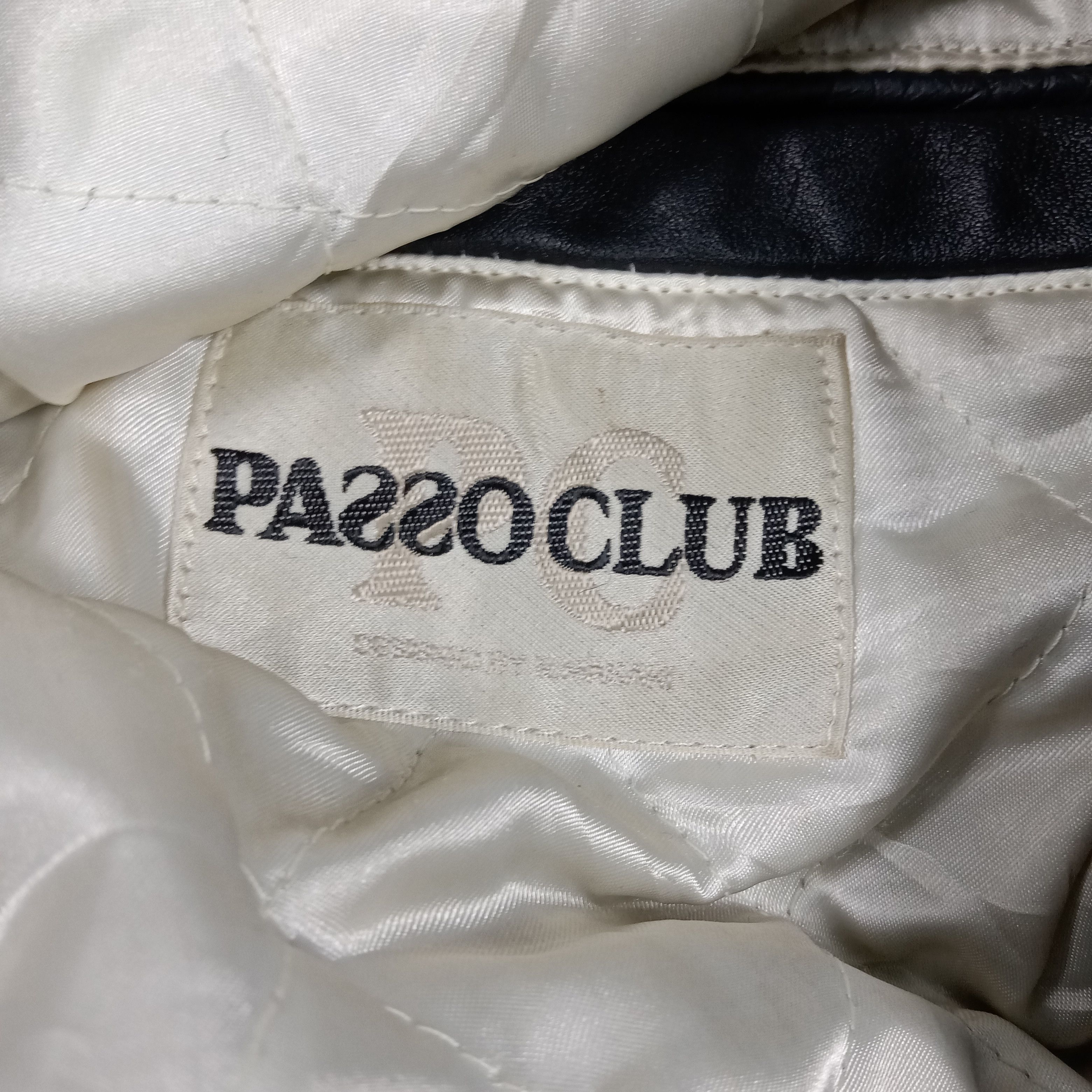 Pazzo 80's Pazzo Club Varsity Wool Leather Bomber Jacket C287N16 Size US L / EU 52-54 / 3 - 3 Thumbnail