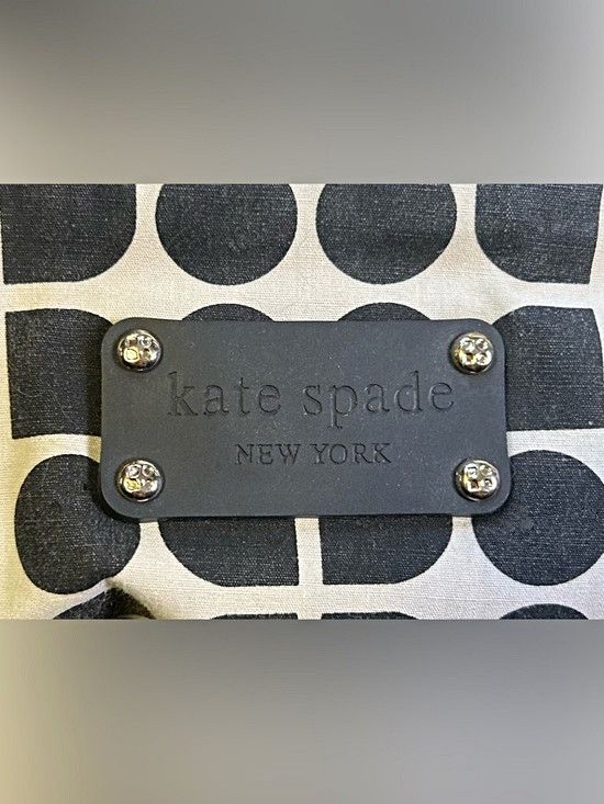 Kate Spade Kate Spade New York Black White Murray Hill Noel Sophie Tote Size ONE SIZE - 2 Thumbnail