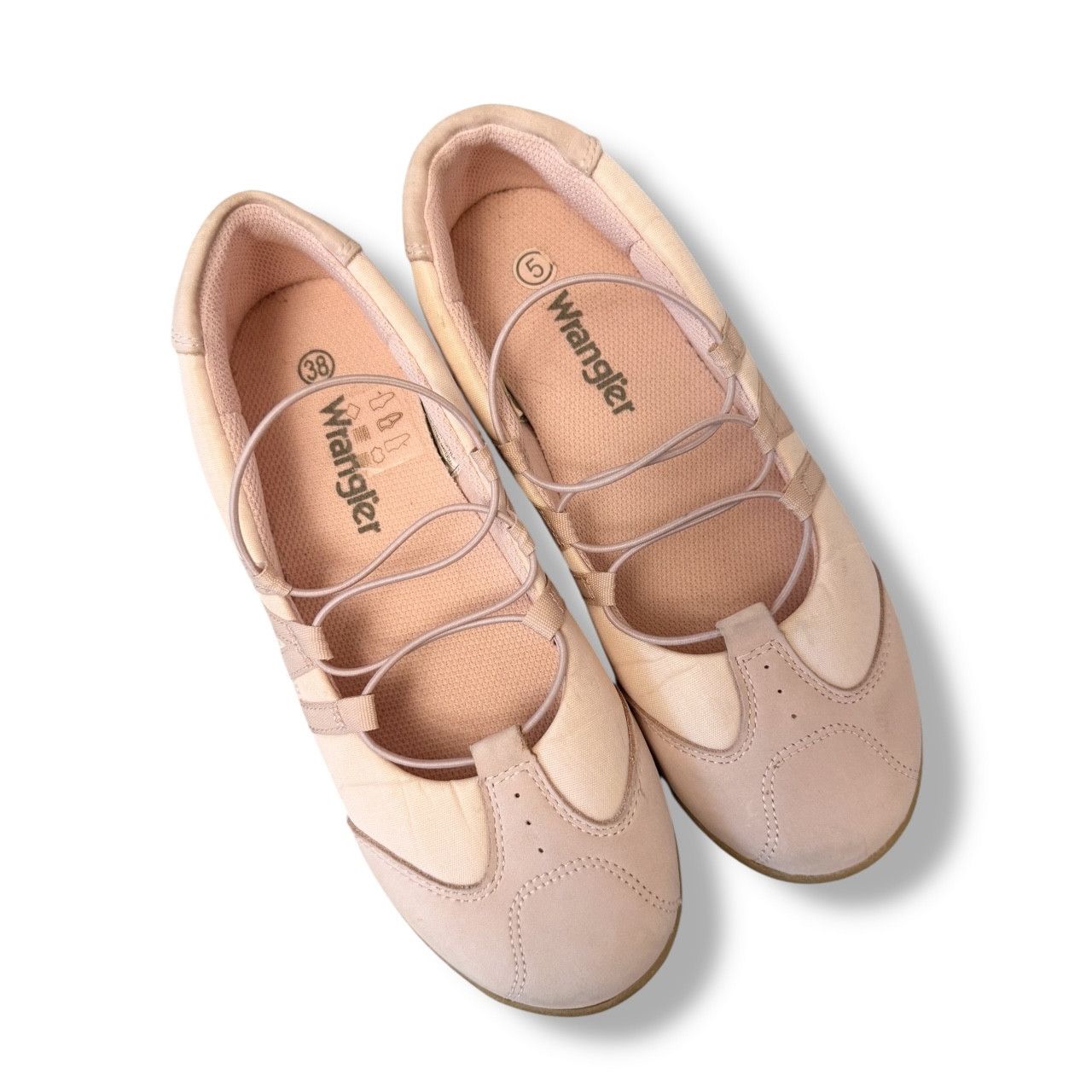 Wrangler Wrangler Iconic Vintage Ballet Flats Y2K Gorpcore Size US 7.5 / IT 37.5 - 15 Thumbnail