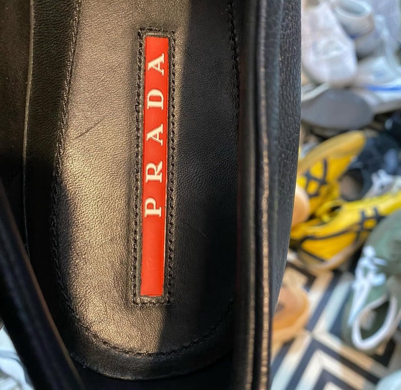 Prada Prada slip on flat casual shoes - leather Size 9 Size US 9 / EU 42 - 2 Thumbnail