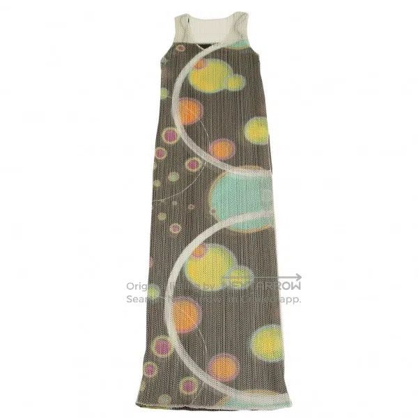 Issey Miyake Issey Miyake Green Dress Size M / US 6-8 / IT 42-44 - 2 Thumbnail