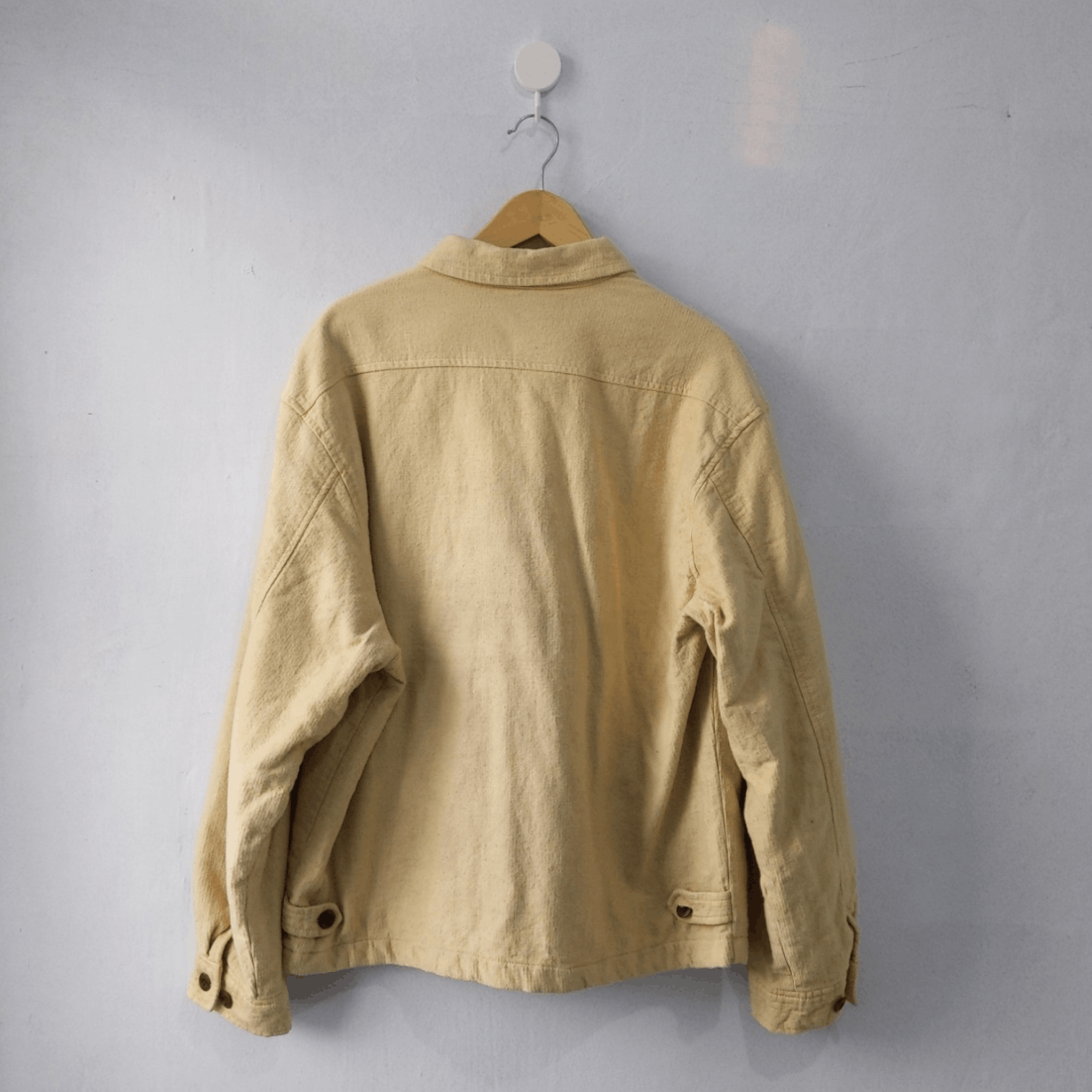 Hang Ten × Japanese Brand Vintage RARE 80s Hang ten Canvas Work Jacket Size US L / EU 52-54 / 3 - 4 Thumbnail