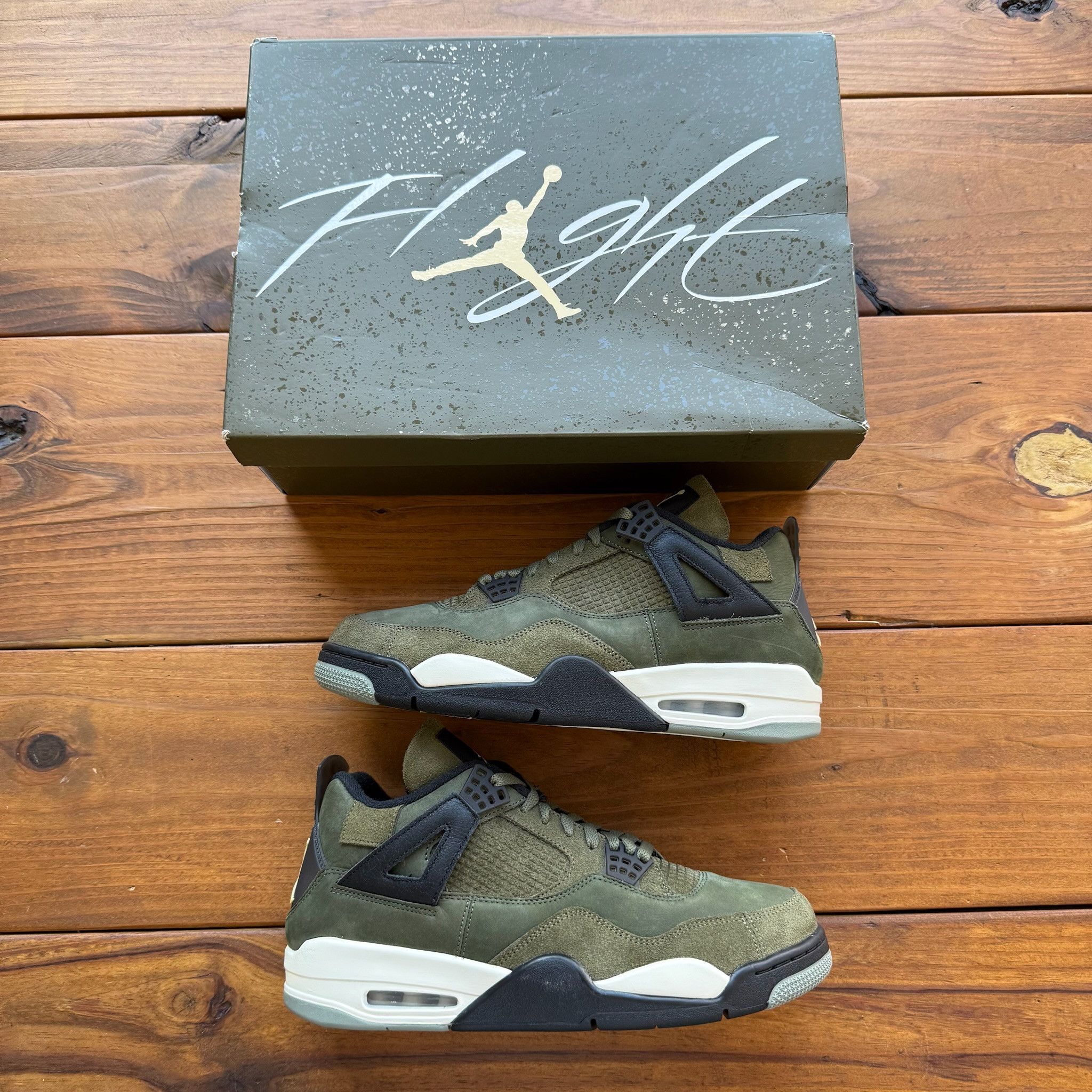 Jordan Brand Jordan 4 Retro SE Craft 'Olive' - FB9927 200 Size US 12 / EU 45 - 1 Thumbnail