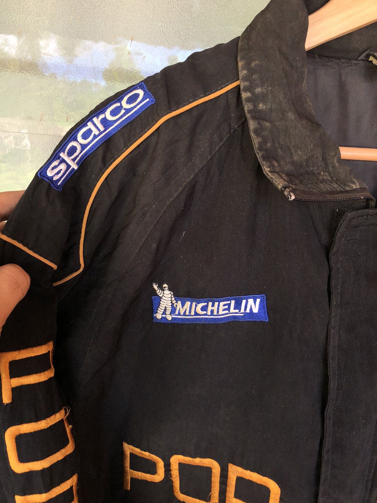 Porsche Design Vintage Porsche Sparco Michelin Jacket Size US L / EU 52-54 / 3 - 6 Thumbnail