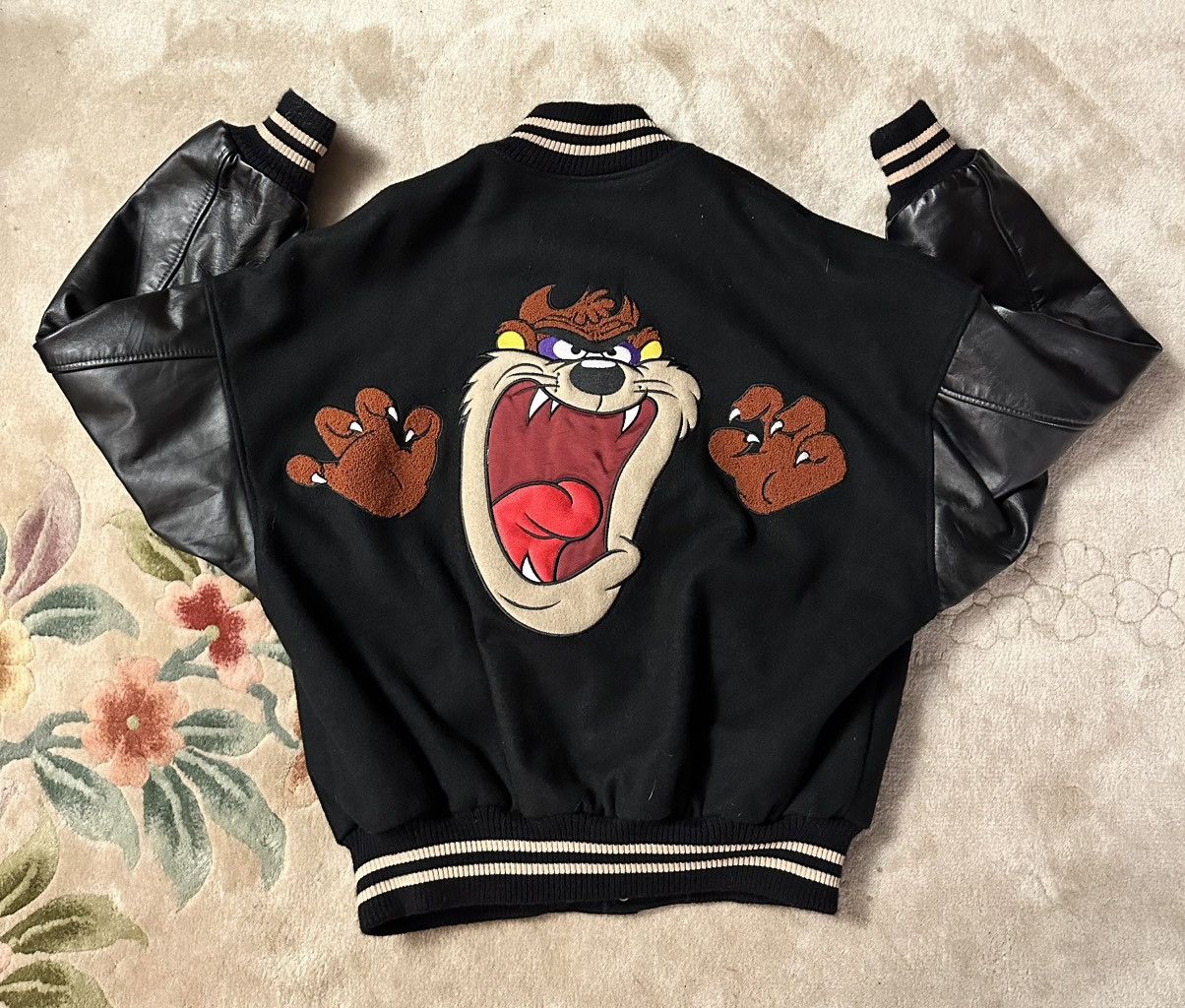 Acme Clothing Tazmanian Devil Varsity Jacket Size US XL / EU 56 / 4 - 1 Thumbnail