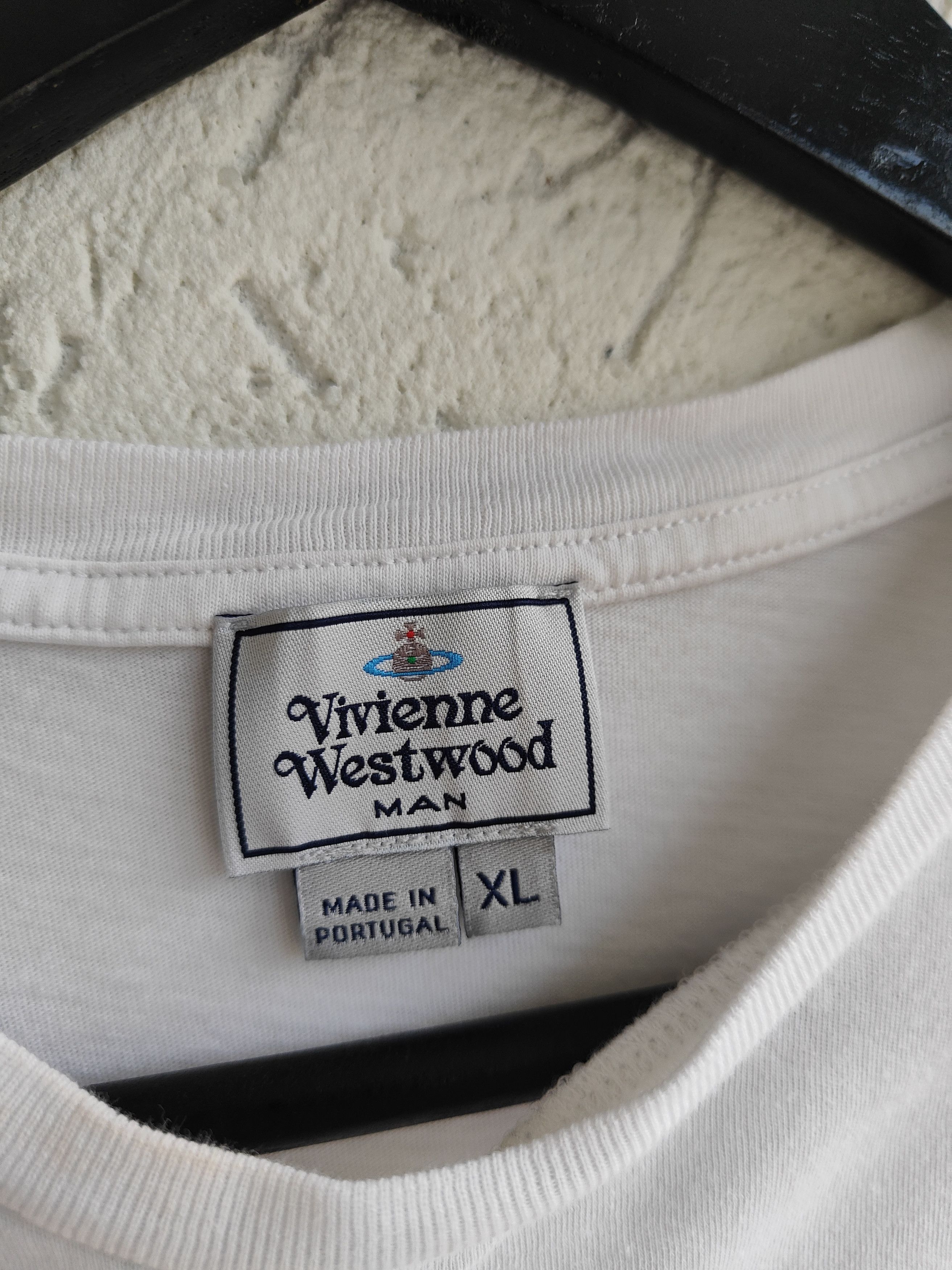 Vivienne Westwood Vivienne Westwood Logo Cotton T-shirt Size US XL / EU 56 / 4 - 6 Thumbnail