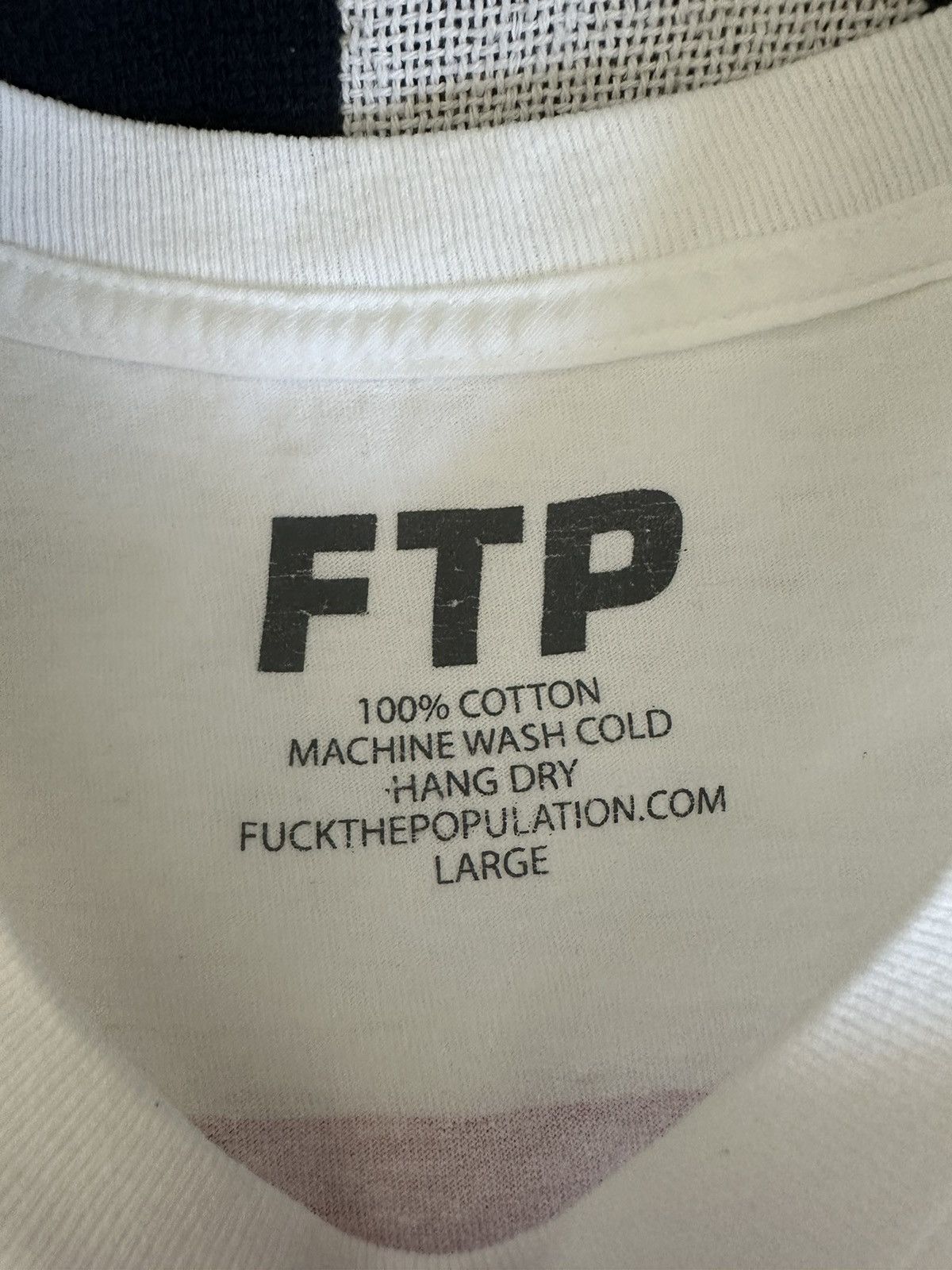 Fuck The Population FTP RED LOGO TEE Size US L / EU 52-54 / 3 - 5 Thumbnail