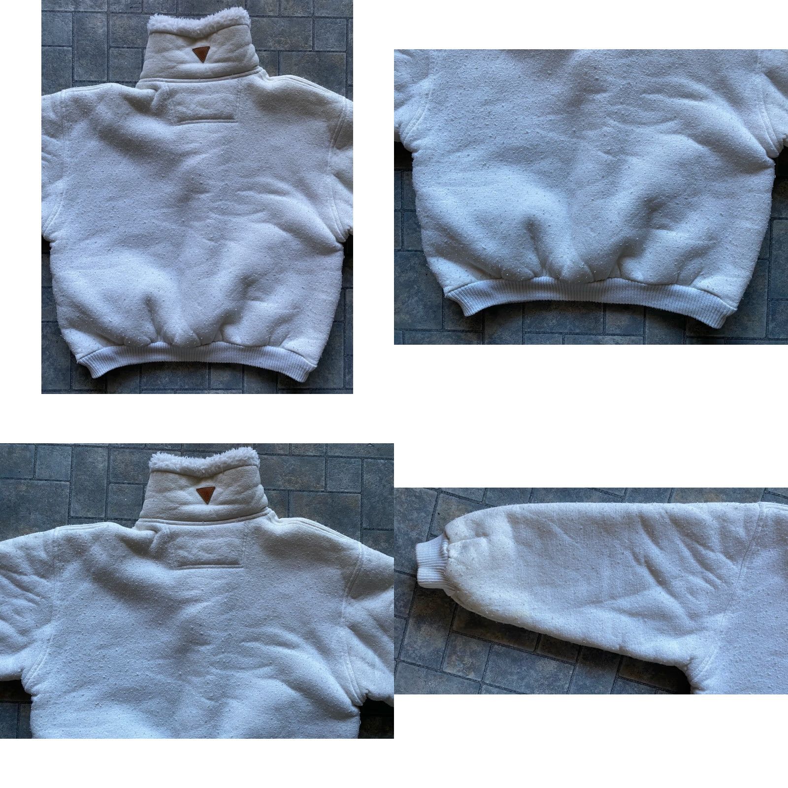 Vintage VINTAGE UNIONBAY Jacket Coat White Women’s Large L Sherpa Made In USA Size L / US 10 / IT 46 - 10 Thumbnail