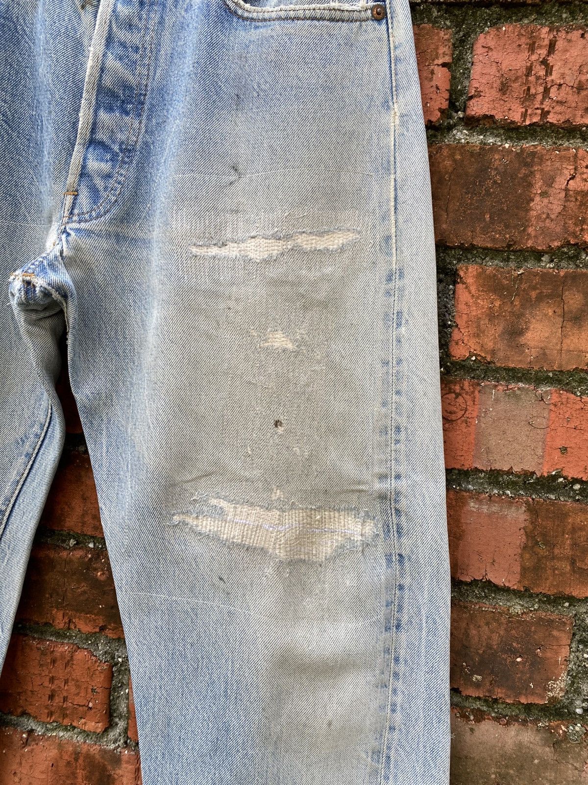 Levi's Vintage Clothing W32x30 Vintage levi's 501 redline selvedge distressed Size US 32 / EU 48 - 8 Thumbnail