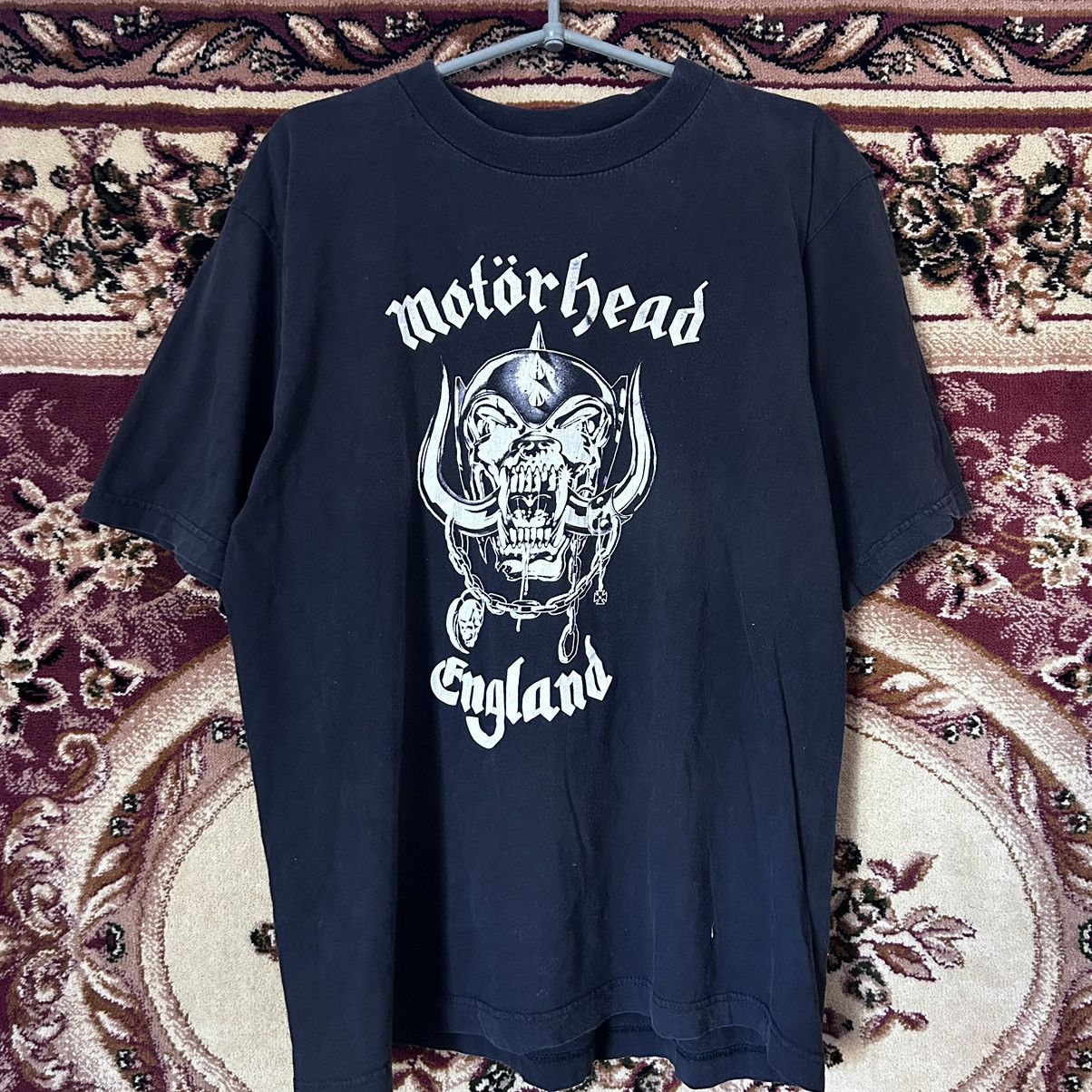 Hysteric Glamour Grail VINTAGE MOTORHEAD ENGLAND WARPING TEE BIG LOGO Size US XL / EU 56 / 4 - 1 Thumbnail