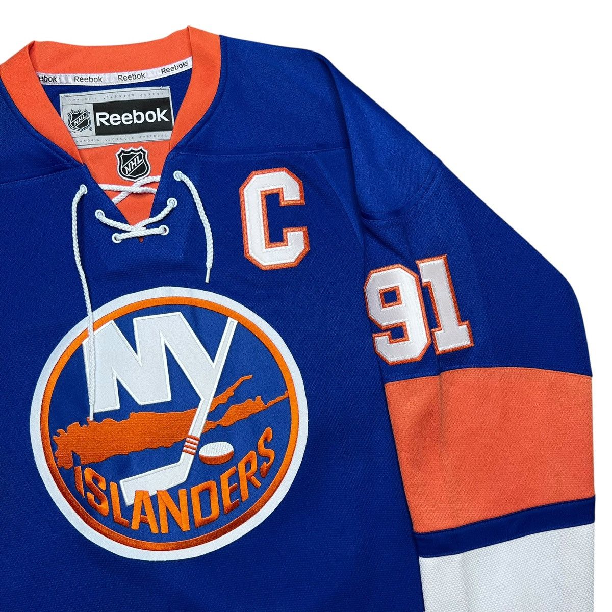 Reebok New York Islanders Tavares Inaugural Season Reebok Jersey Size US L / EU 52-54 / 3 - 17 Thumbnail
