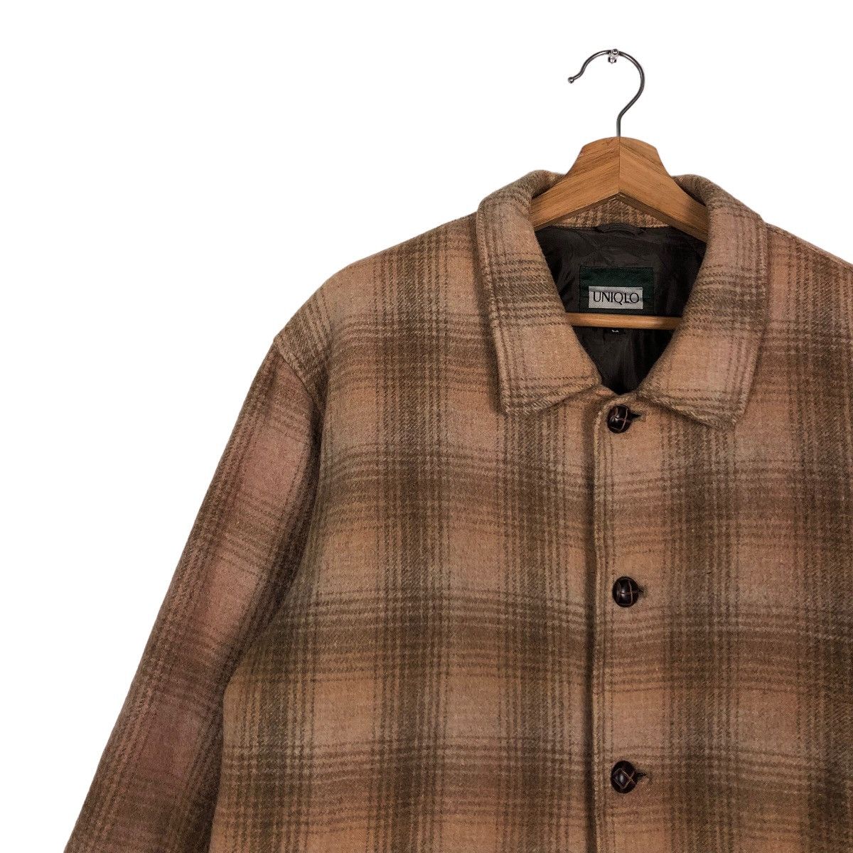 Japanese Brand Vintage Work Chore Jacket Uniqlo Issey Miyake Tartan Design Size US M / EU 48-50 / 2 - 7 Thumbnail