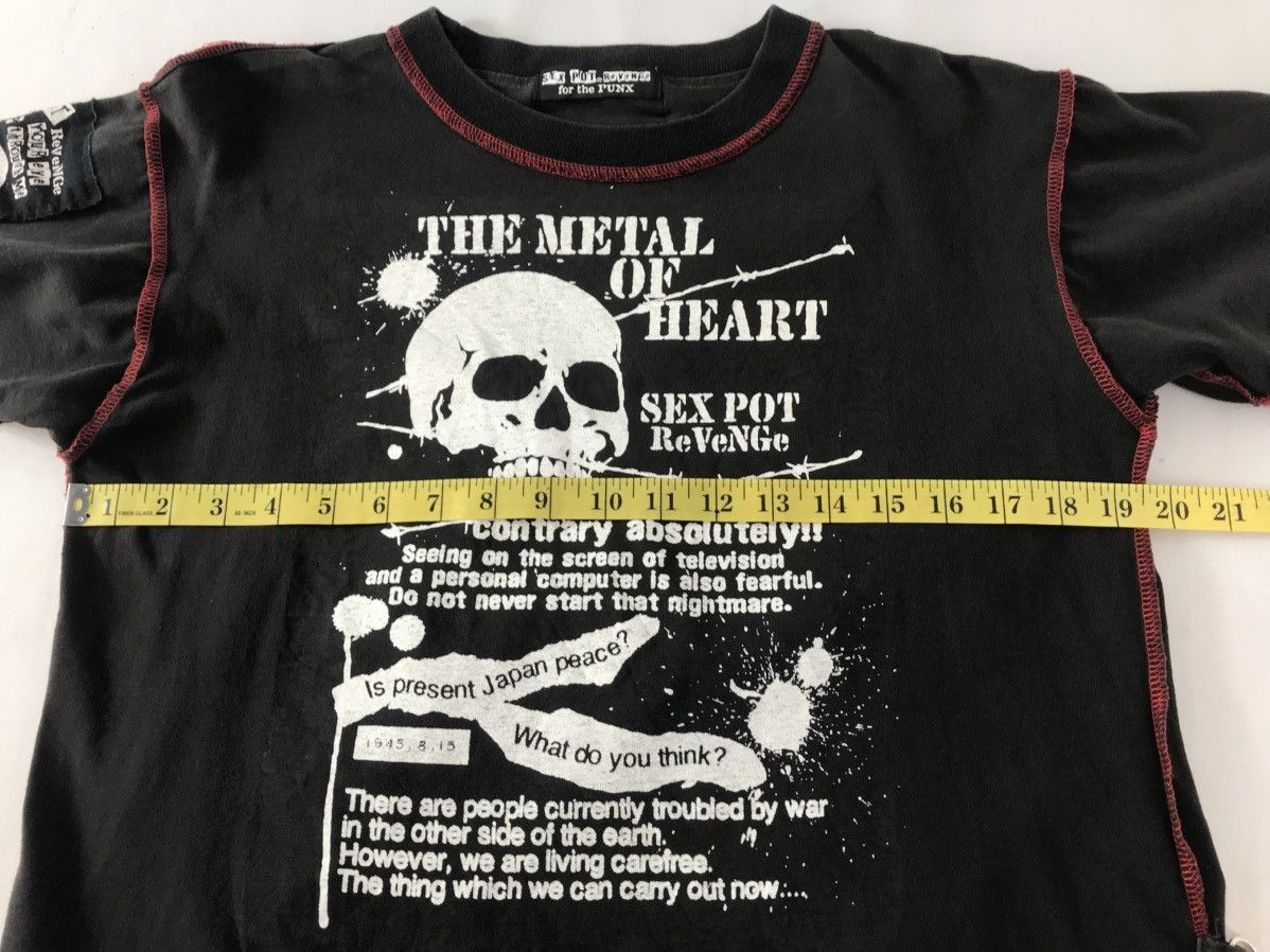 Sex Pot ReVeNGe Sex Pot Revenge For The Punk The Metal Of The Heart Printed Size US M / EU 48-50 / 2 - 12 Thumbnail