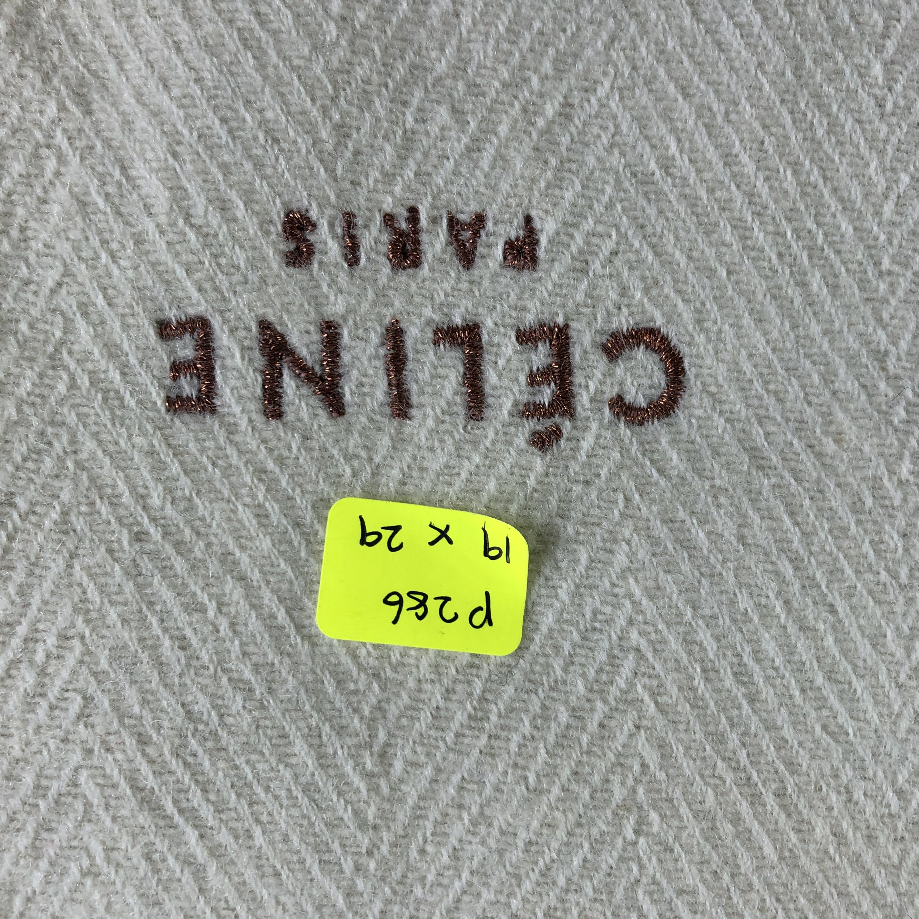 Celine Celine Mini Scarf / Muffler / Neckwear Size ONE SIZE - 7 Thumbnail
