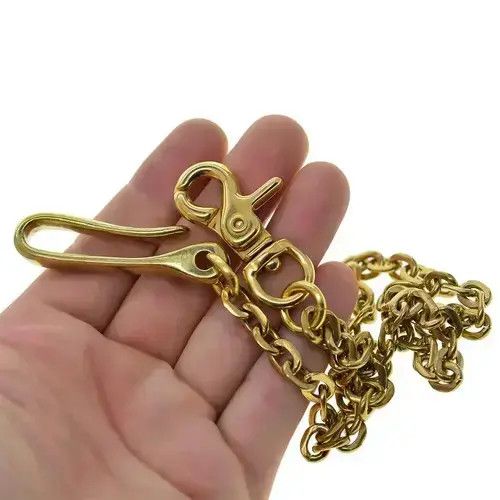 Jewelry Pant / Wallet Chain in Gold, Men's
