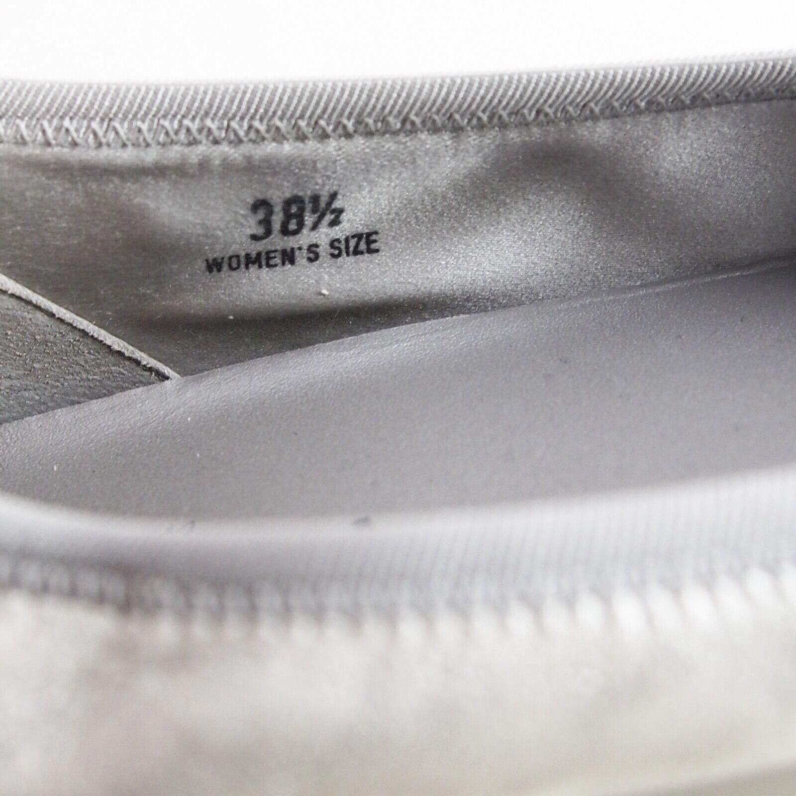 Hogan Hogan Ballet Flats Silver Gray Leather Suede EU 38.5 US 8.5 Size US 8.5 / IT 38.5 - 10 Thumbnail
