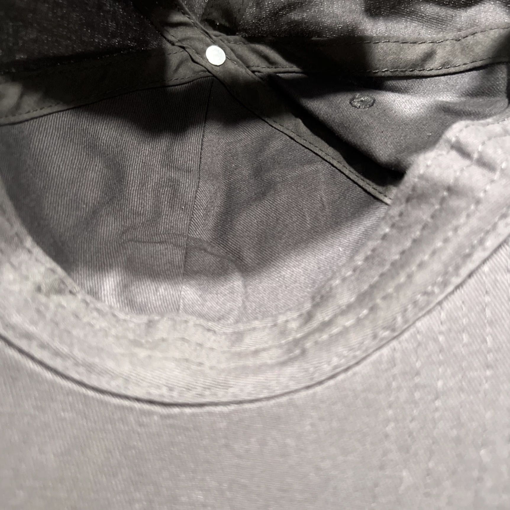 John Deere VINTAGE John Deere Hat Gray Logo Spellout Adjustable Baseball Cap Men One Size Gray Farmers Men Size ONE SIZE - 7 Thumbnail