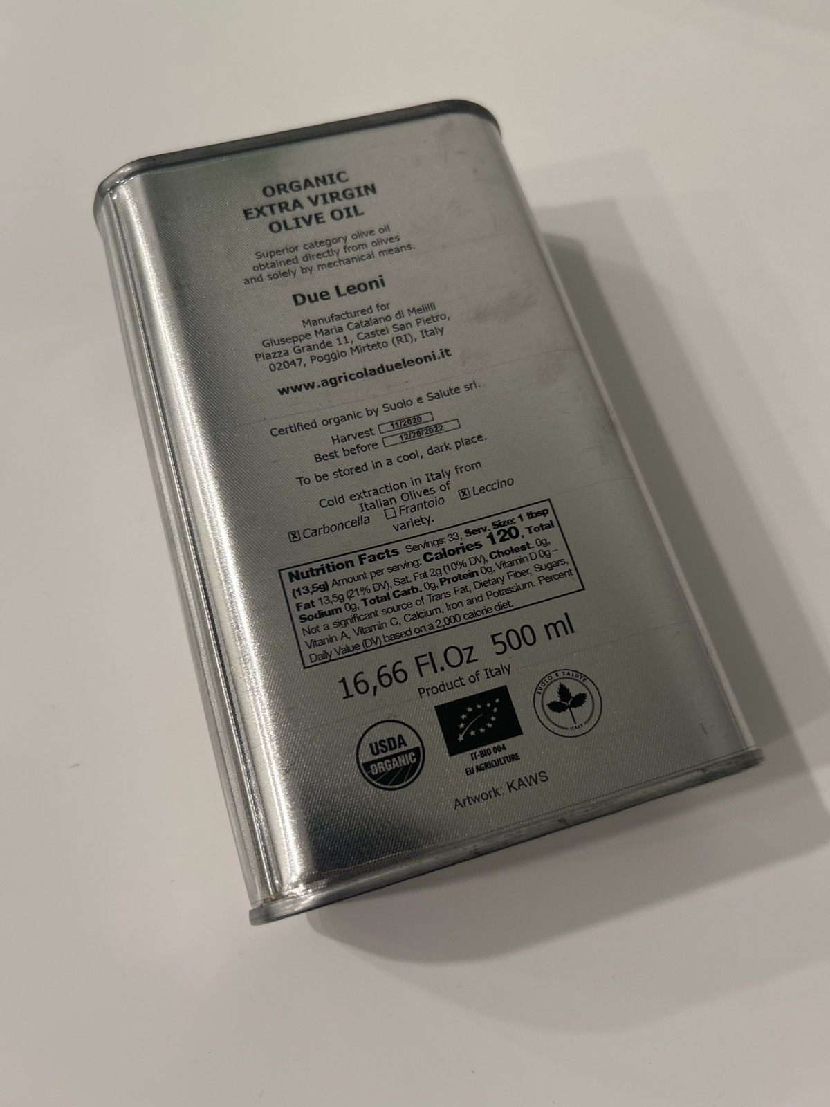 Kaws Kaws Due Leoni Olive Oil Size ONE SIZE - 2 Thumbnail