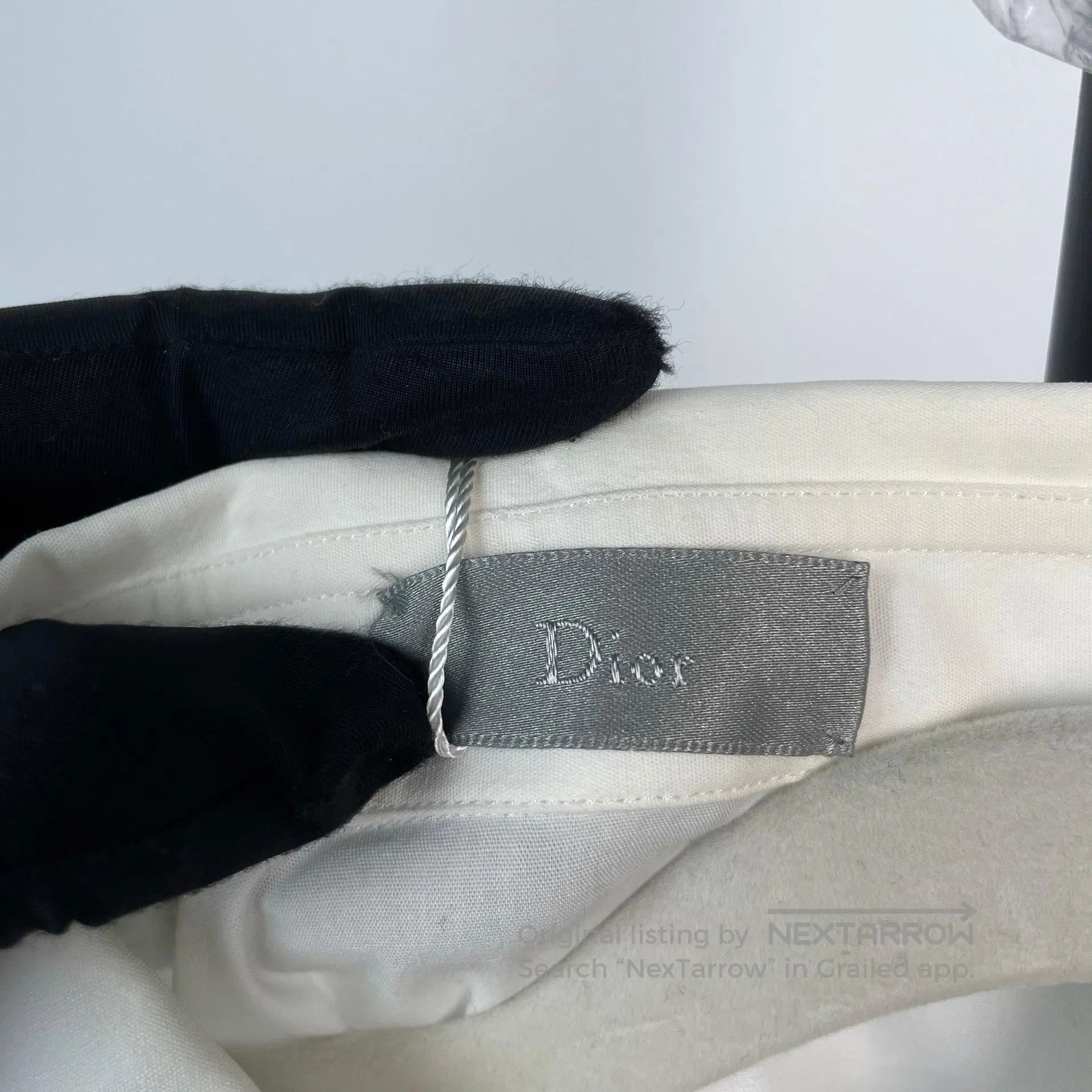 Dior Dior size 41 White Digital Print Limited Edition Collared Size US S / EU 44-46 / 1 - 4 Thumbnail