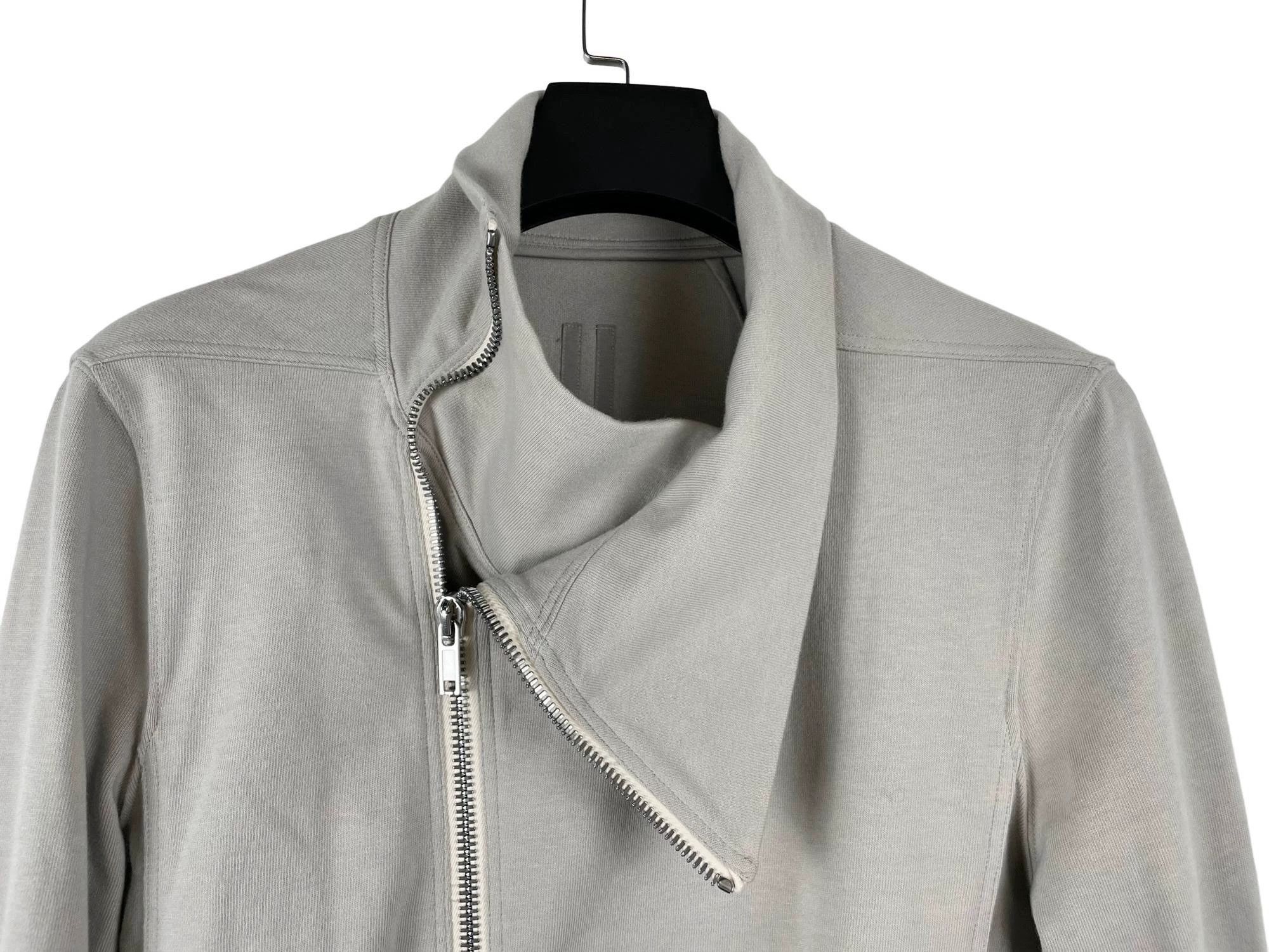 Rick Owens Rick Owens FW25 Main Line Slant Zip Jacket Size M Size US M / EU 48-50 / 2 - 4 Thumbnail