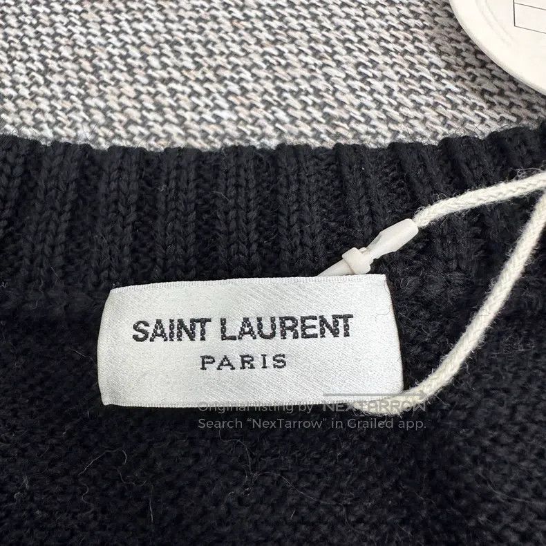 Saint Laurent Paris Saint Laurent Paris Dinosaur knit sweater Size US XS / EU 42 / 0 - 3 Thumbnail