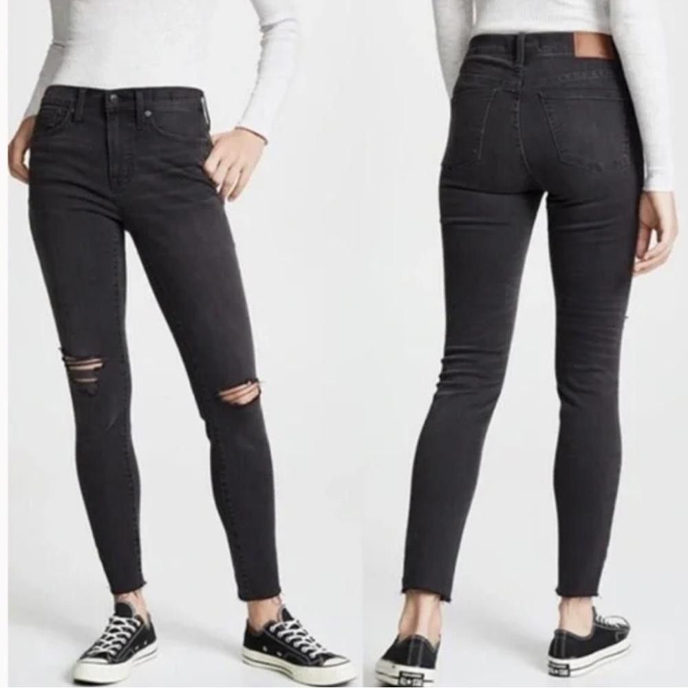 Madewell Madewell l 10” Super High Riser Skinny Jeans Size 26 Size 26" / US 2 / IT 38 - 1 Thumbnail