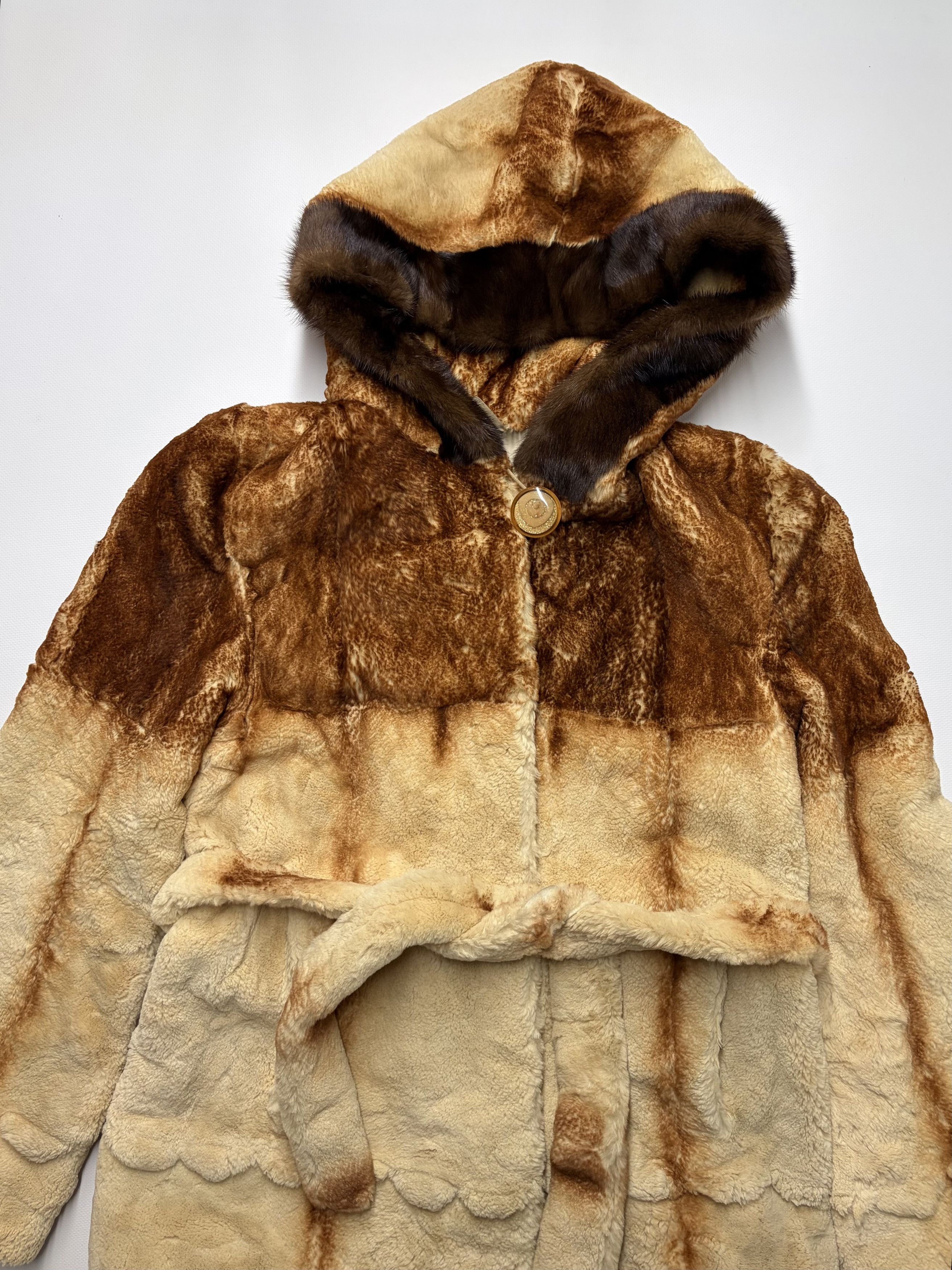 Vintage Women's Real Fur Coat Size M / US 6-8 / IT 42-44 - 2 Thumbnail