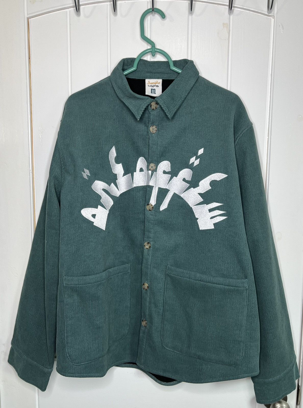 Other SMPL Corduroy Flannel Teal Green Size Medium Size US M / EU 48-50 / 2 - 1 Thumbnail