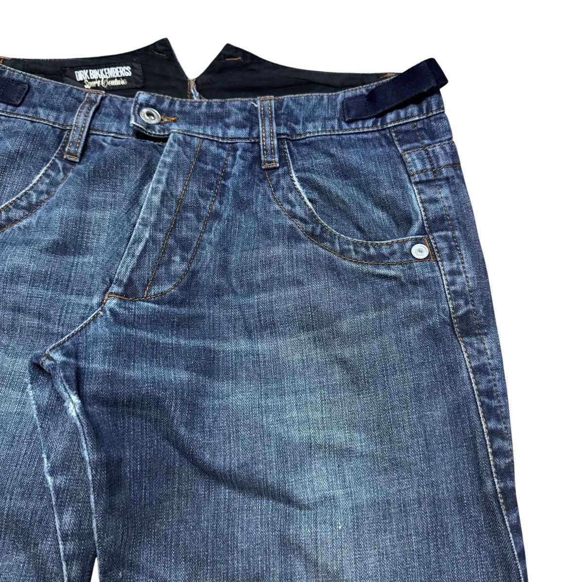 Dirk Bikkembergs Dirk Bikkembergs Military Denim Jeans Size US 30 / EU 46 - 6 Thumbnail