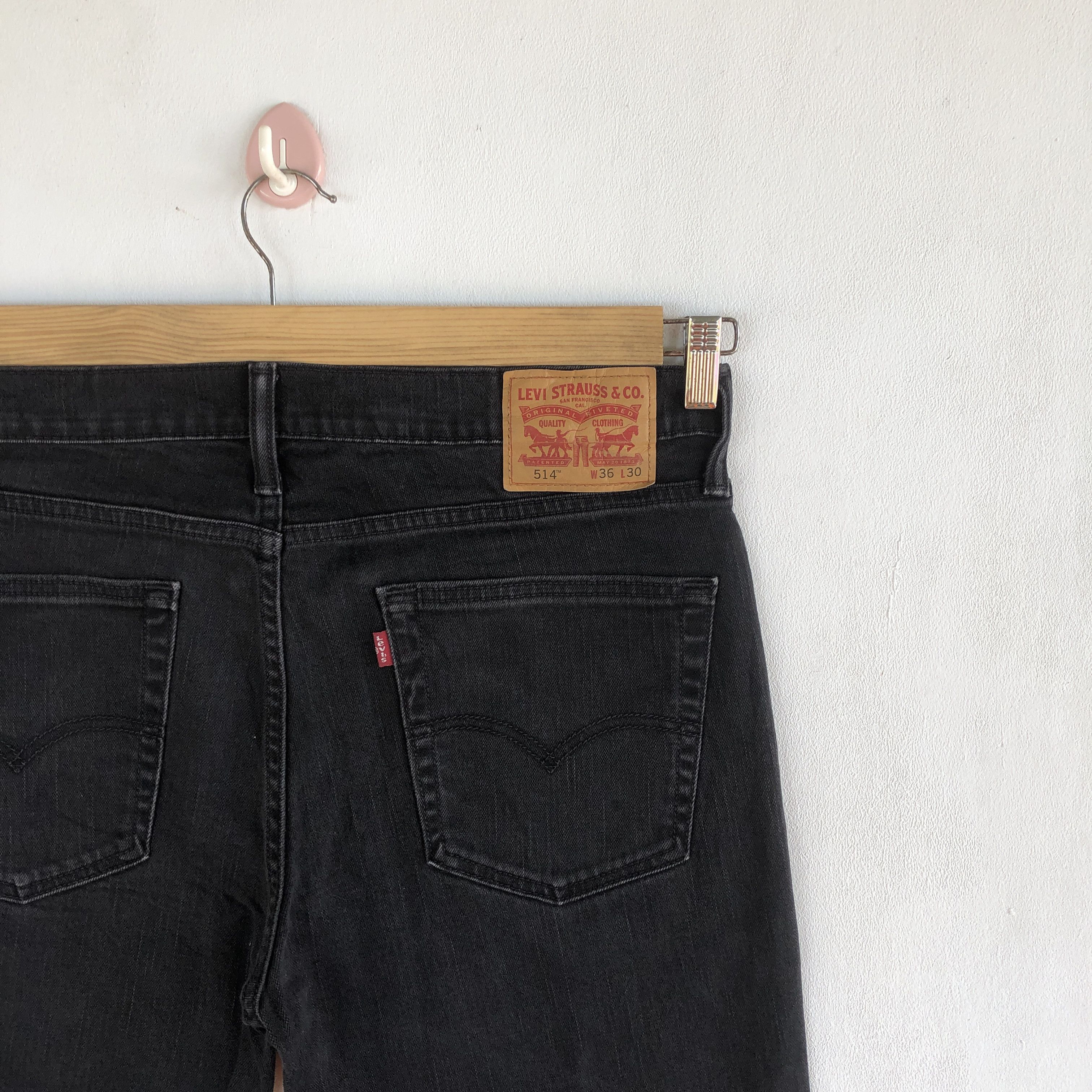 Levi's Vintage Levis Faded Jeans Slim Straight Levi's 514 Denim Size US 34 / EU 50 - 5 Thumbnail